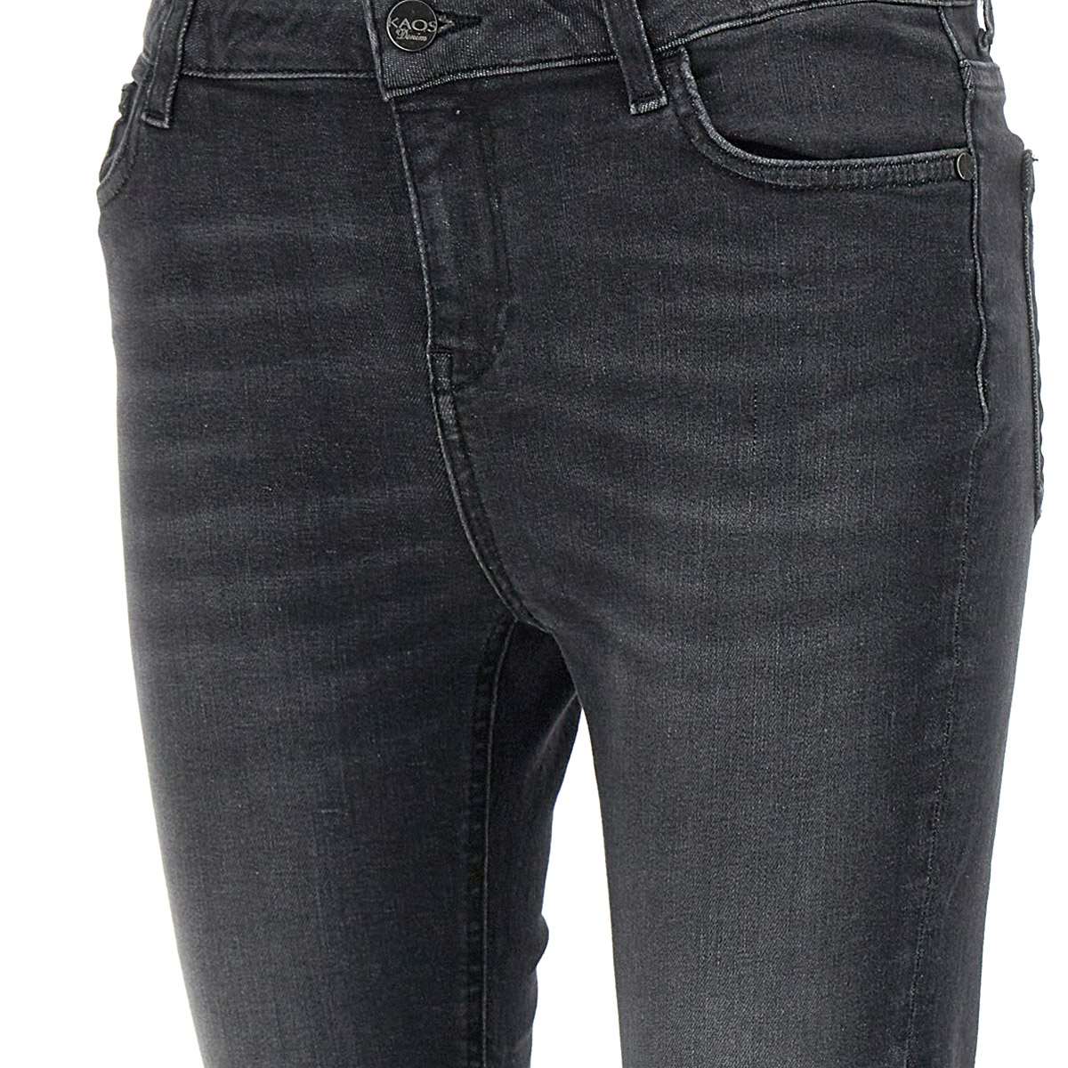 Kaos QI6MG001 Woman Black Jeans - Zuklat