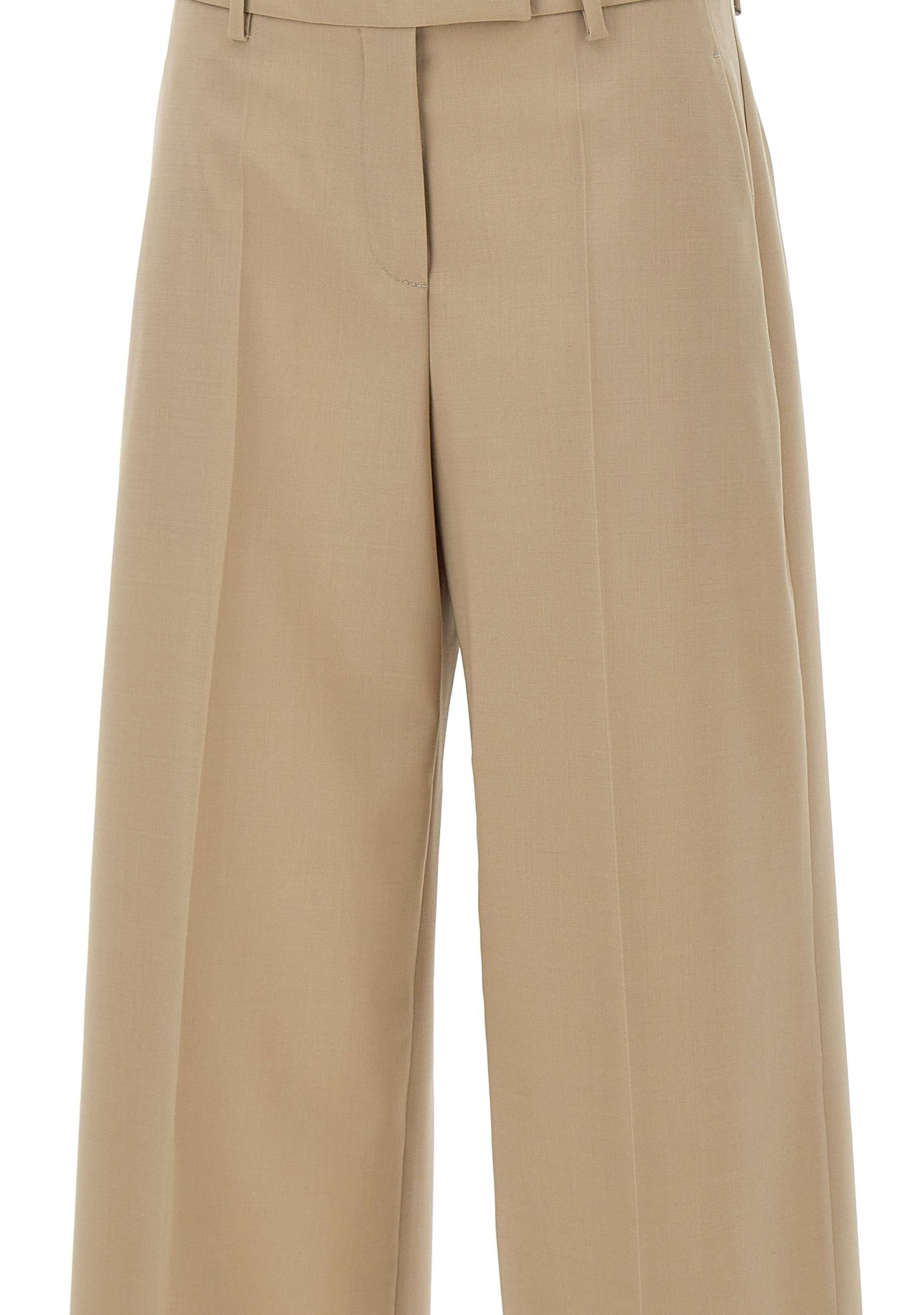 Iceberg B061 Woman Beige Trousers - Zuklat