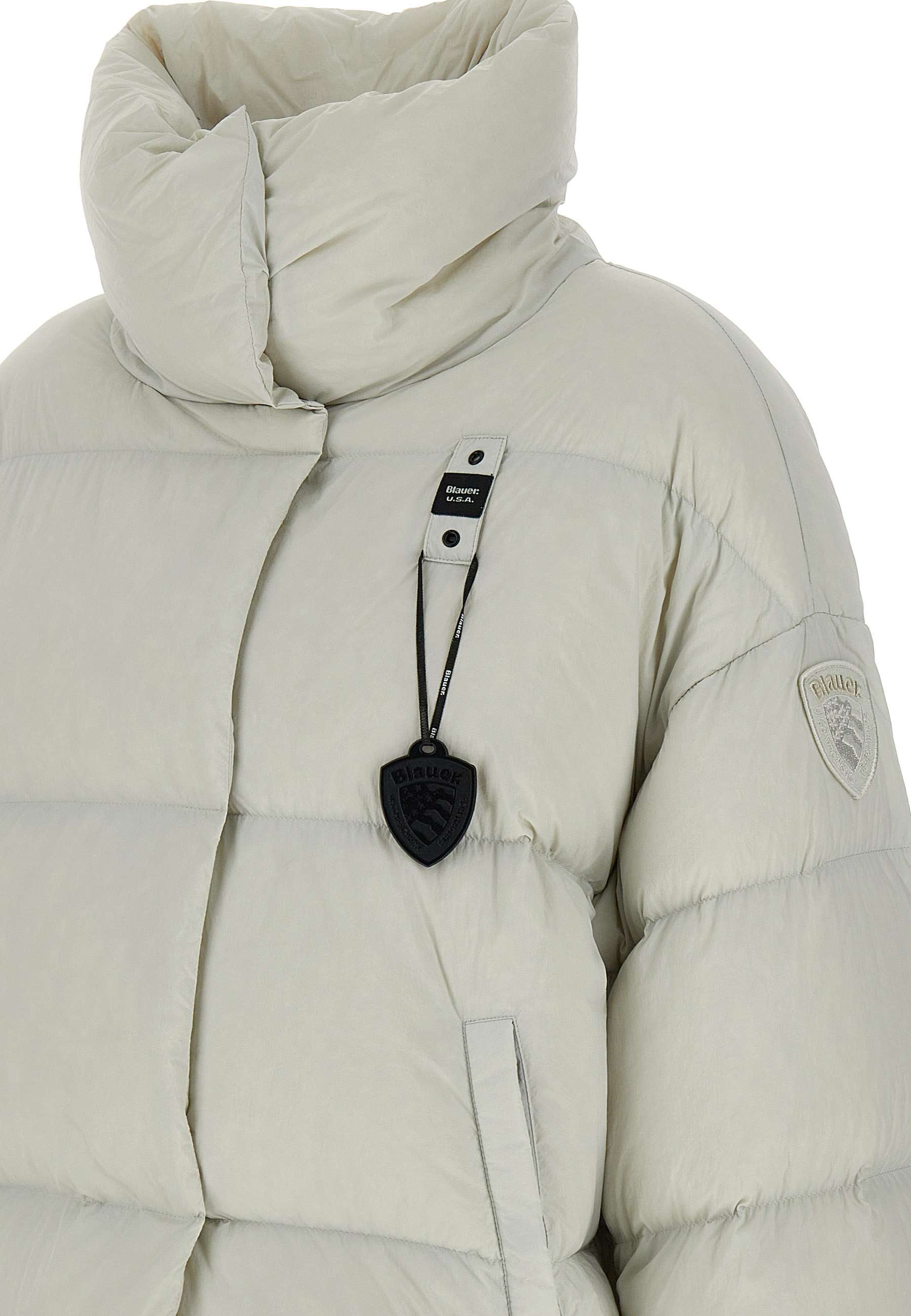 Blauer 24WBLDC03298 Woman White Coats - Zuklat