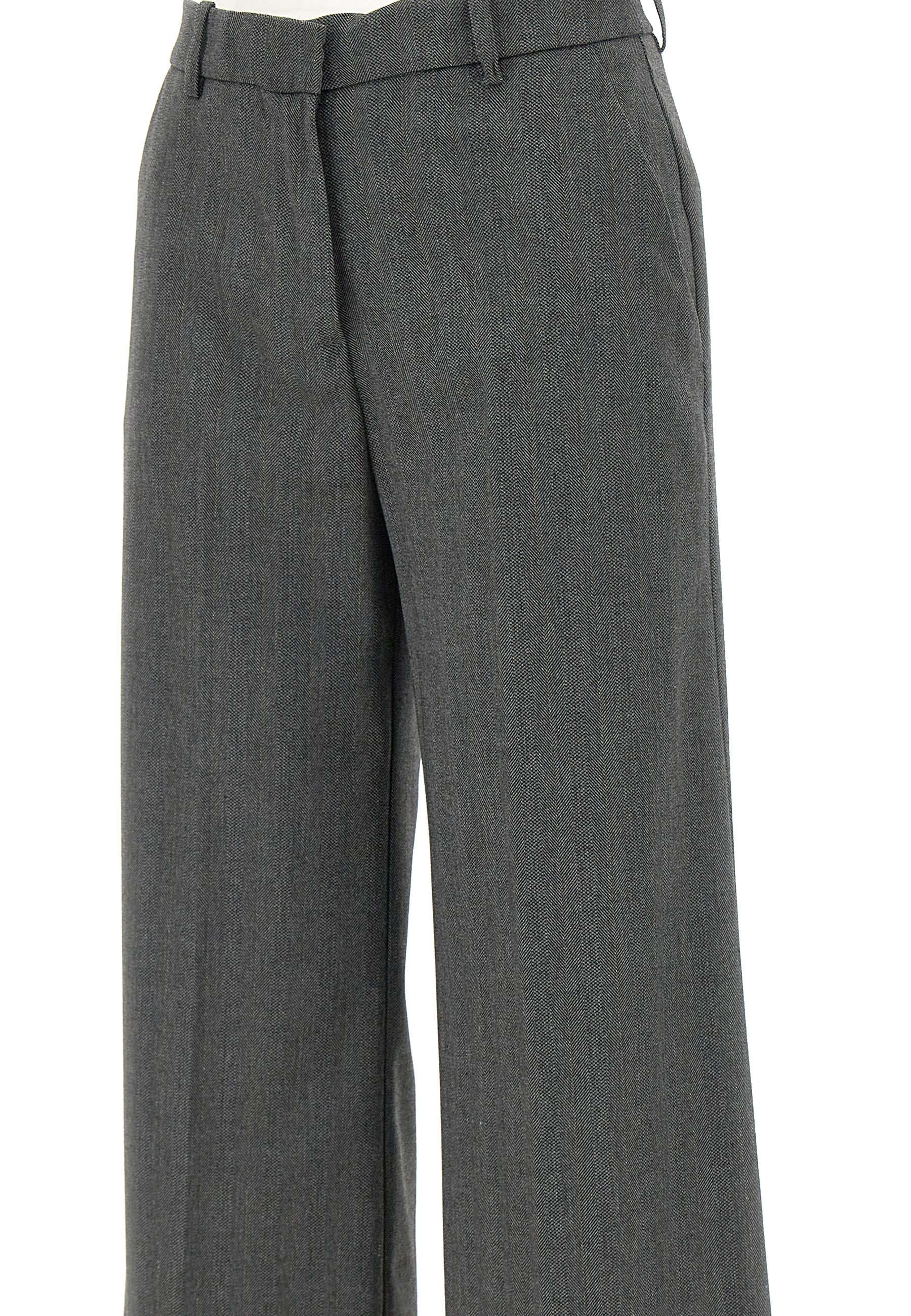 Kaos QI1CO082 Woman Grey Trousers - Zuklat