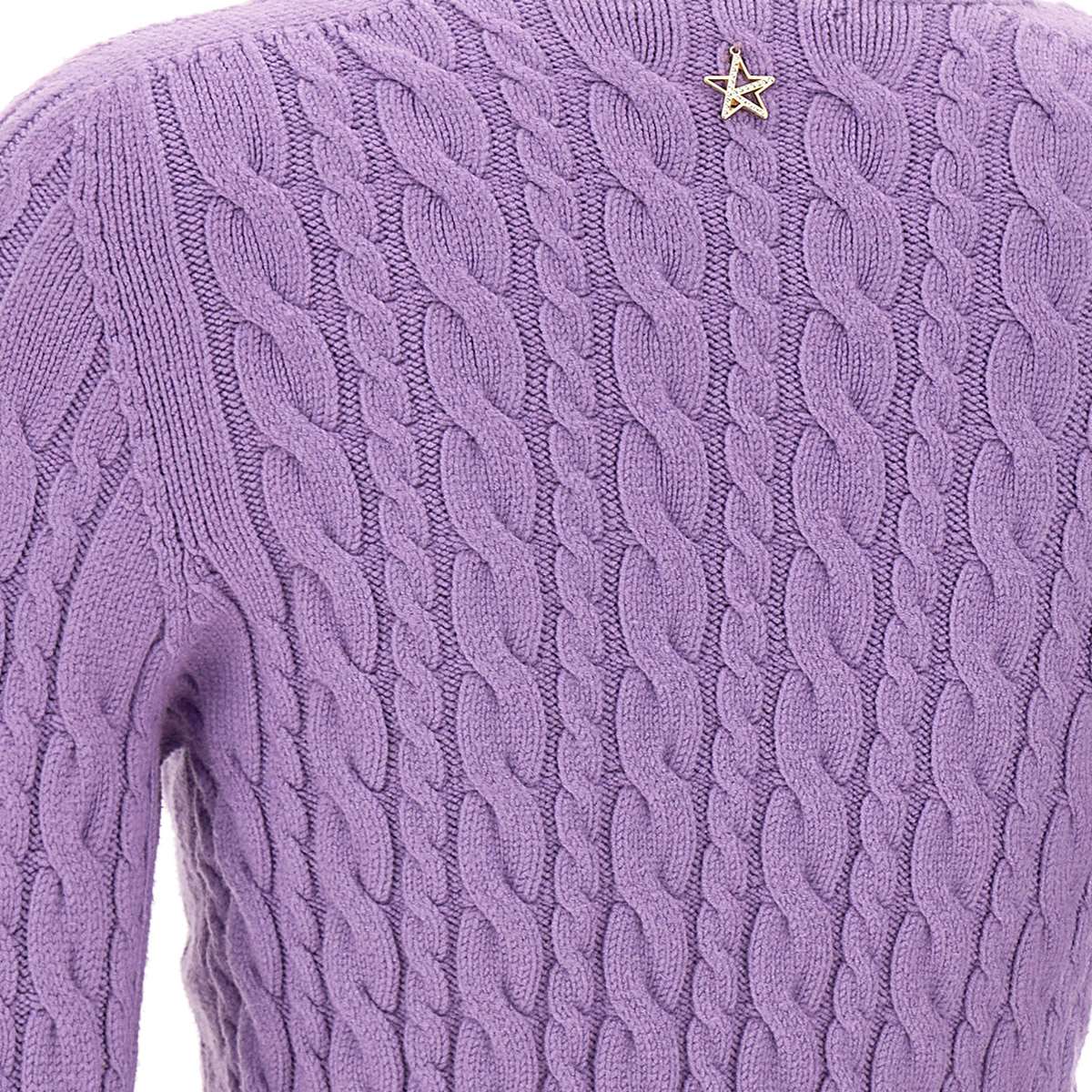 Kaos PIJLT015 Woman Purple Sweaters - Zuklat