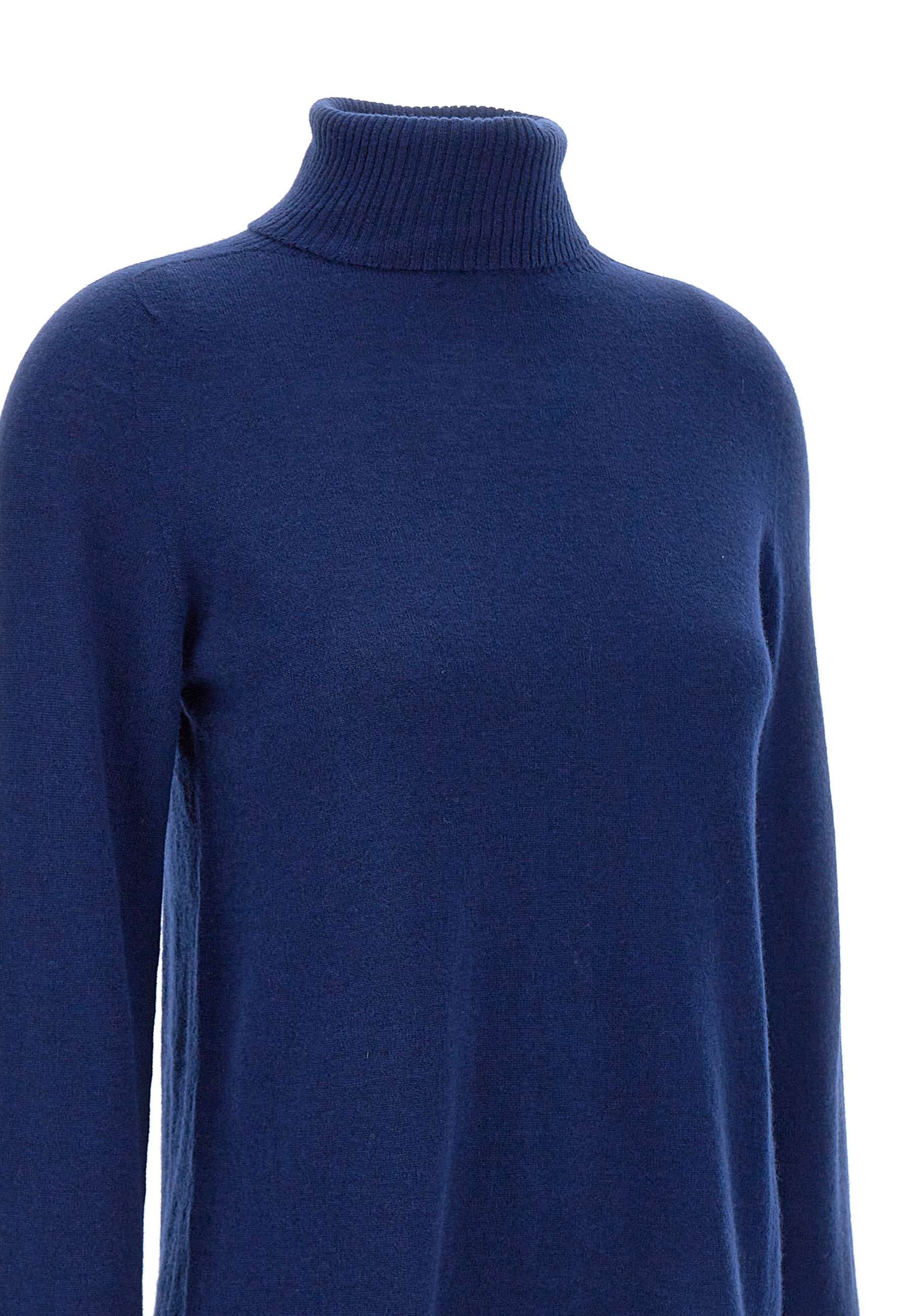 Kaos QIEPT003 Woman Blue Sweaters - Zuklat