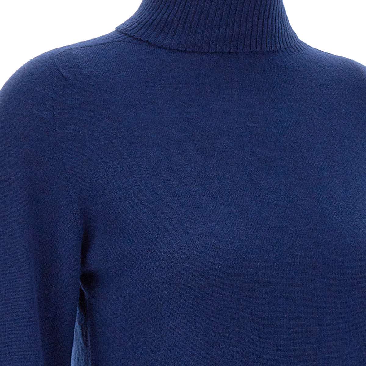 Kaos QIEPT003 Woman Blue Sweaters - Zuklat