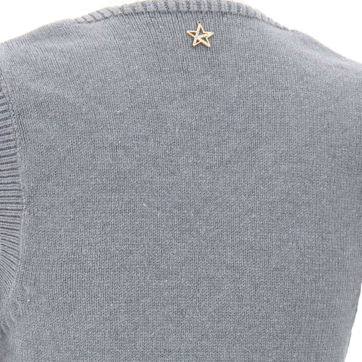 Kaos QIJLT037 Woman Grey Sweaters - Zuklat