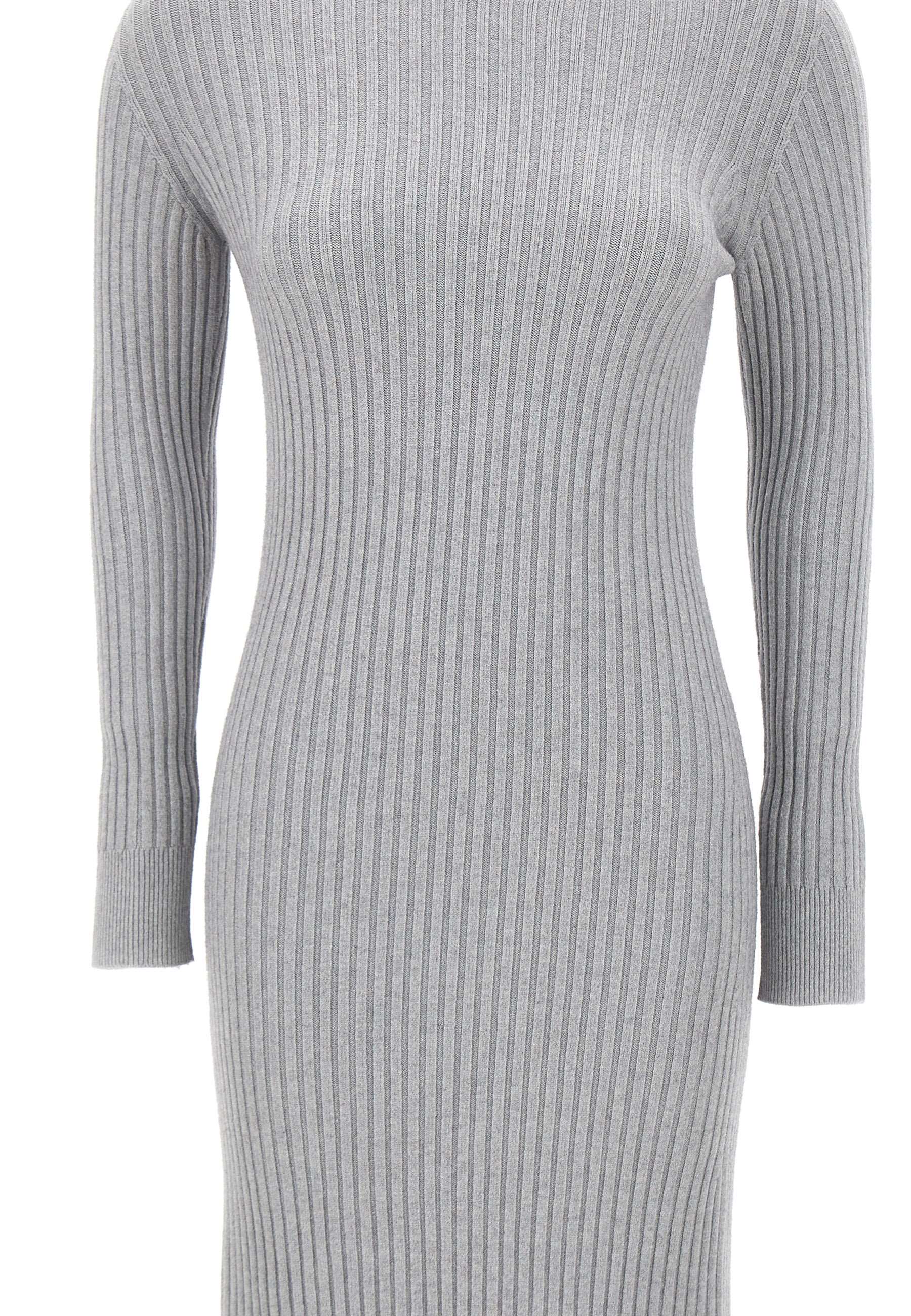 Kaos PIBPT080 Woman Grey Dresses - Zuklat