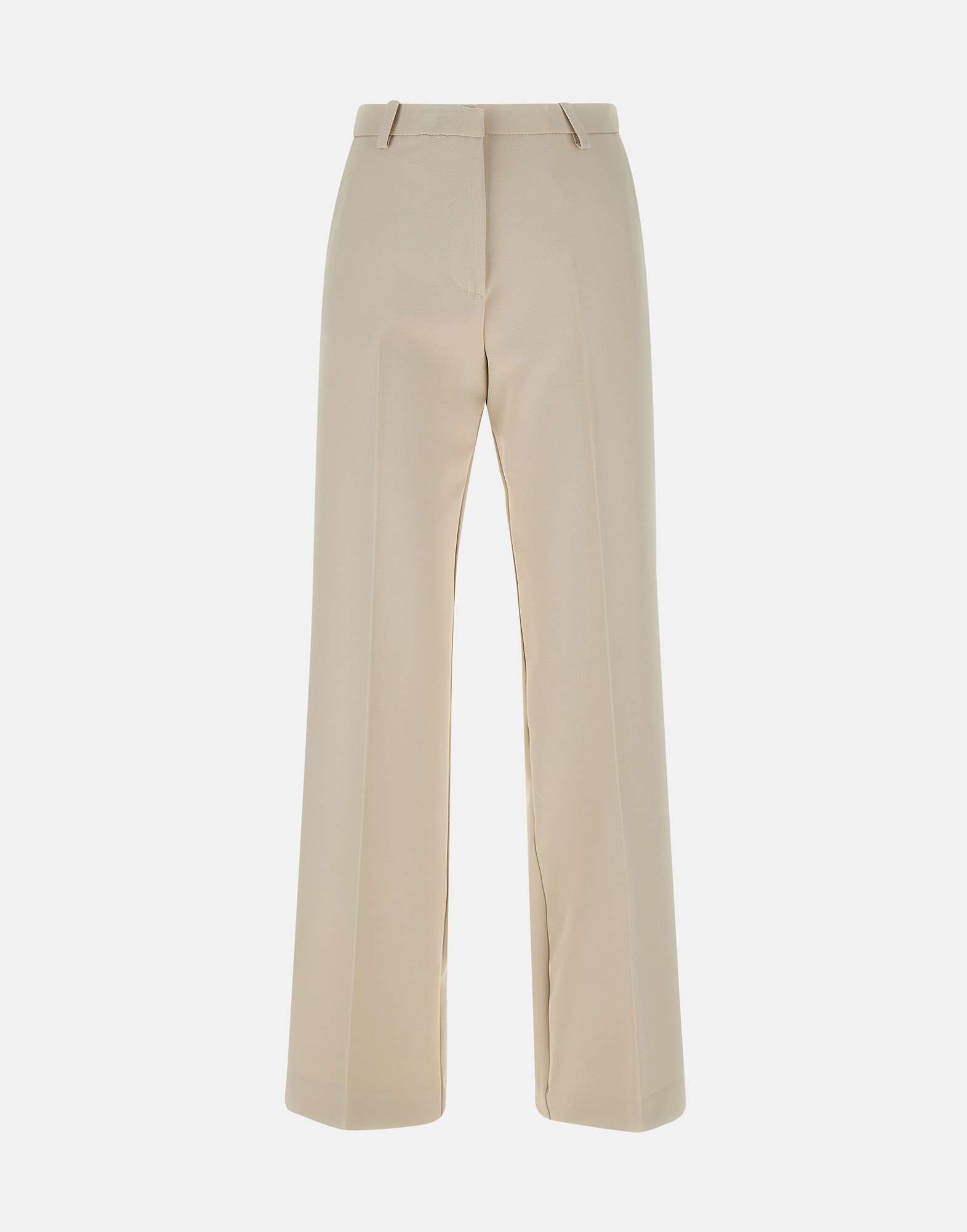 Kaos QI1CO034 Woman White Trousers - Zuklat