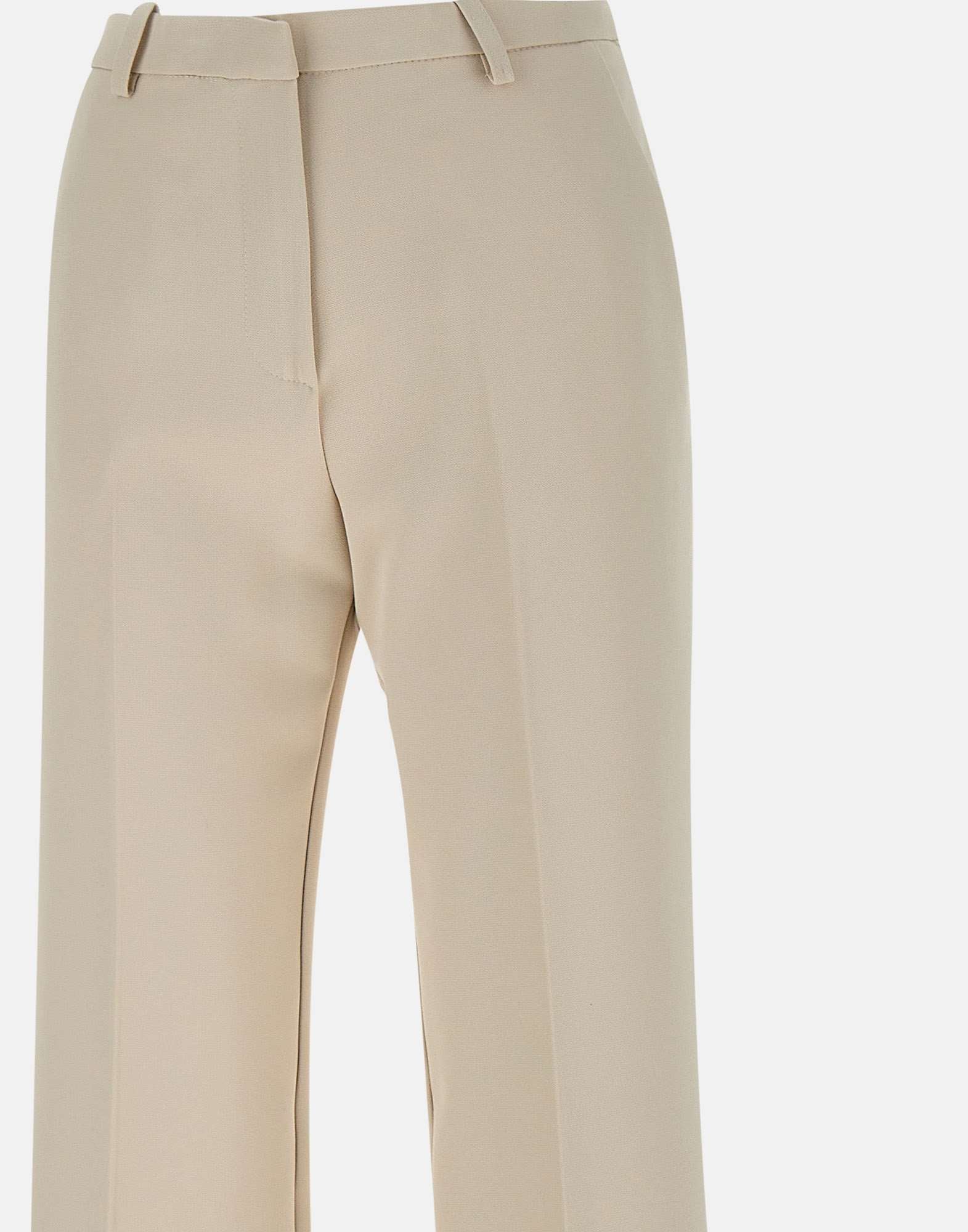 Kaos QI1CO034 Woman White Trousers - Zuklat