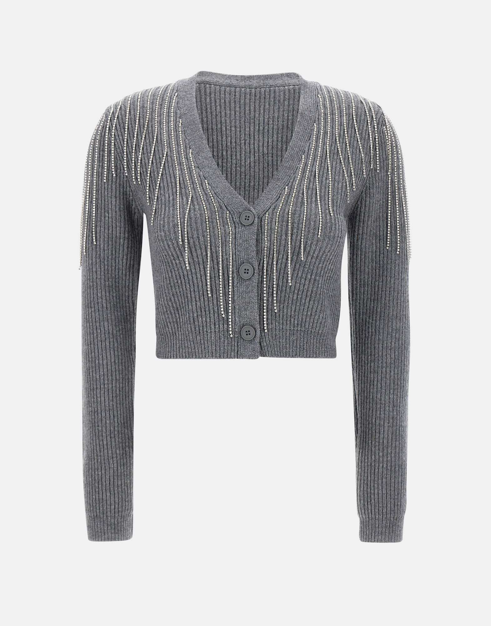 Kaos PIJNT004 Woman Grey Sweaters - Zuklat