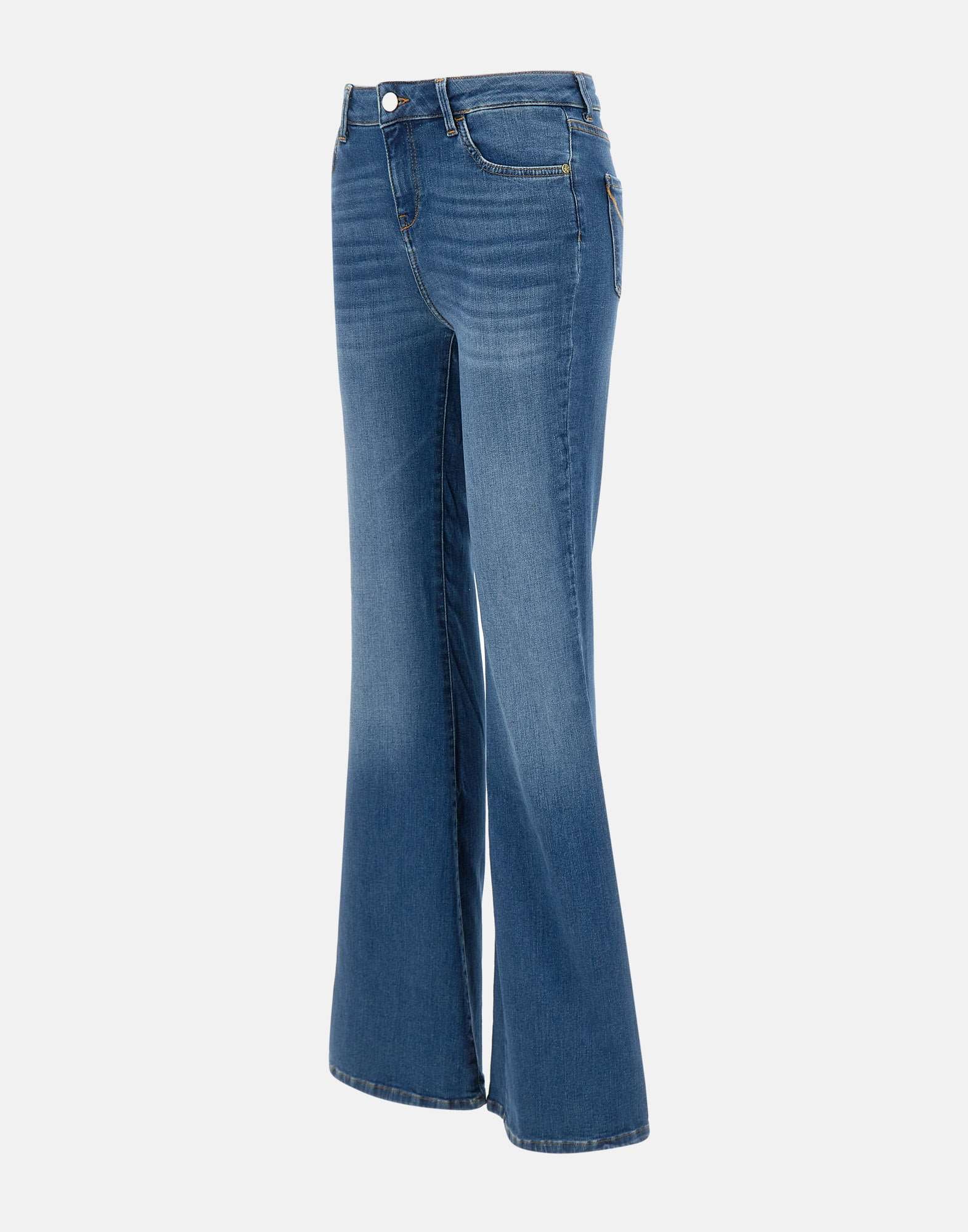 Kaos QI6MG022 Woman Blue Jeans - Zuklat