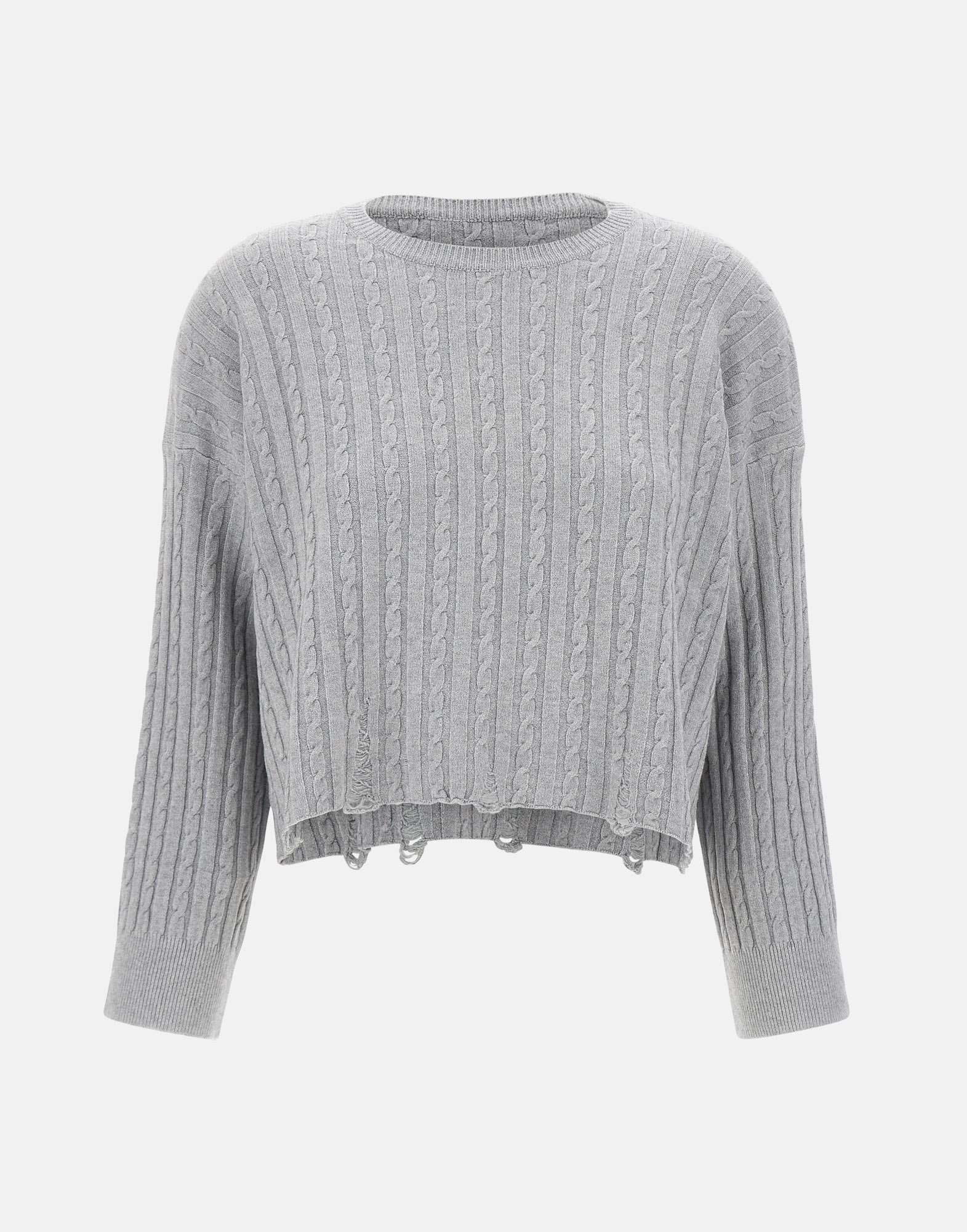 Kaos PIBPT054 Woman Grey Sweaters - Zuklat