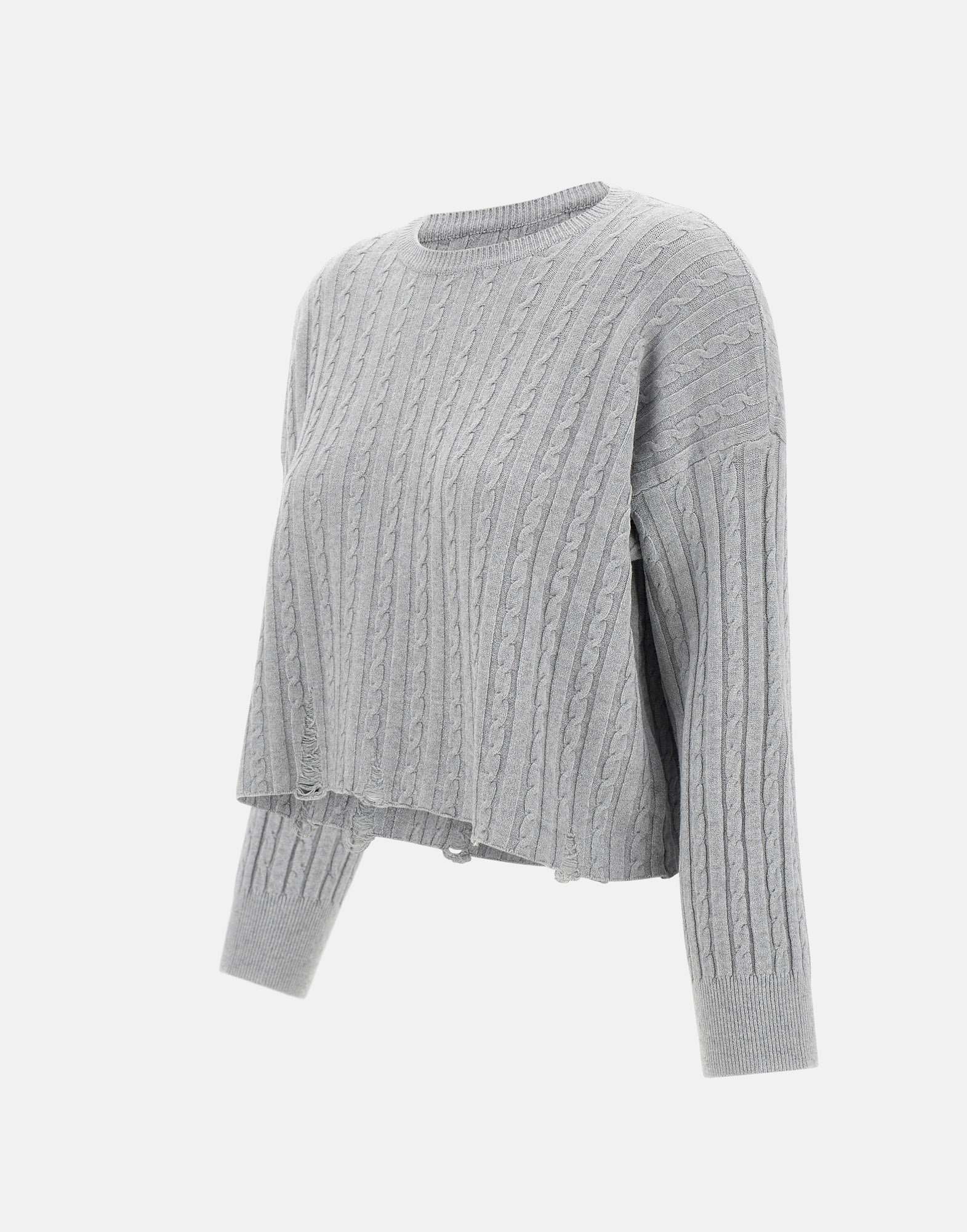 Kaos PIBPT054 Woman Grey Sweaters - Zuklat