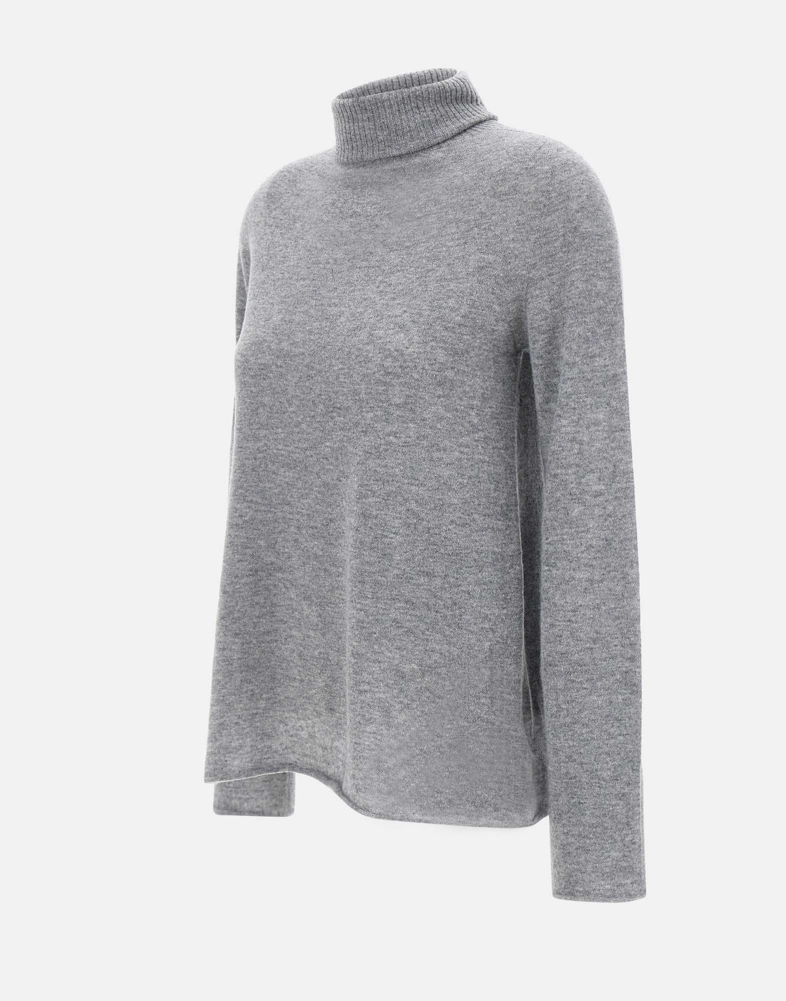 Kaos QIEPT003 Woman Grey Sweaters - Zuklat