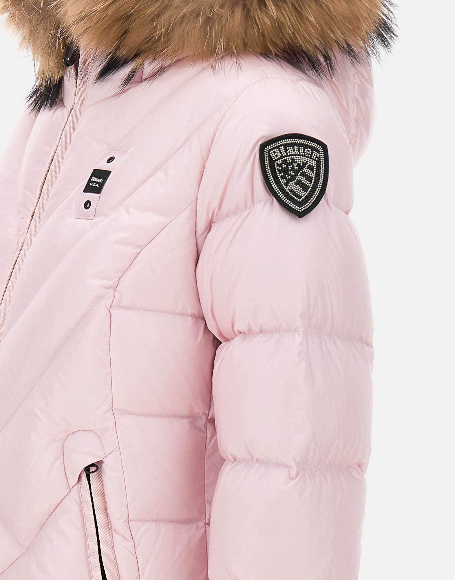 Blauer 24WBLDC03051 Woman Pink Coats - Zuklat