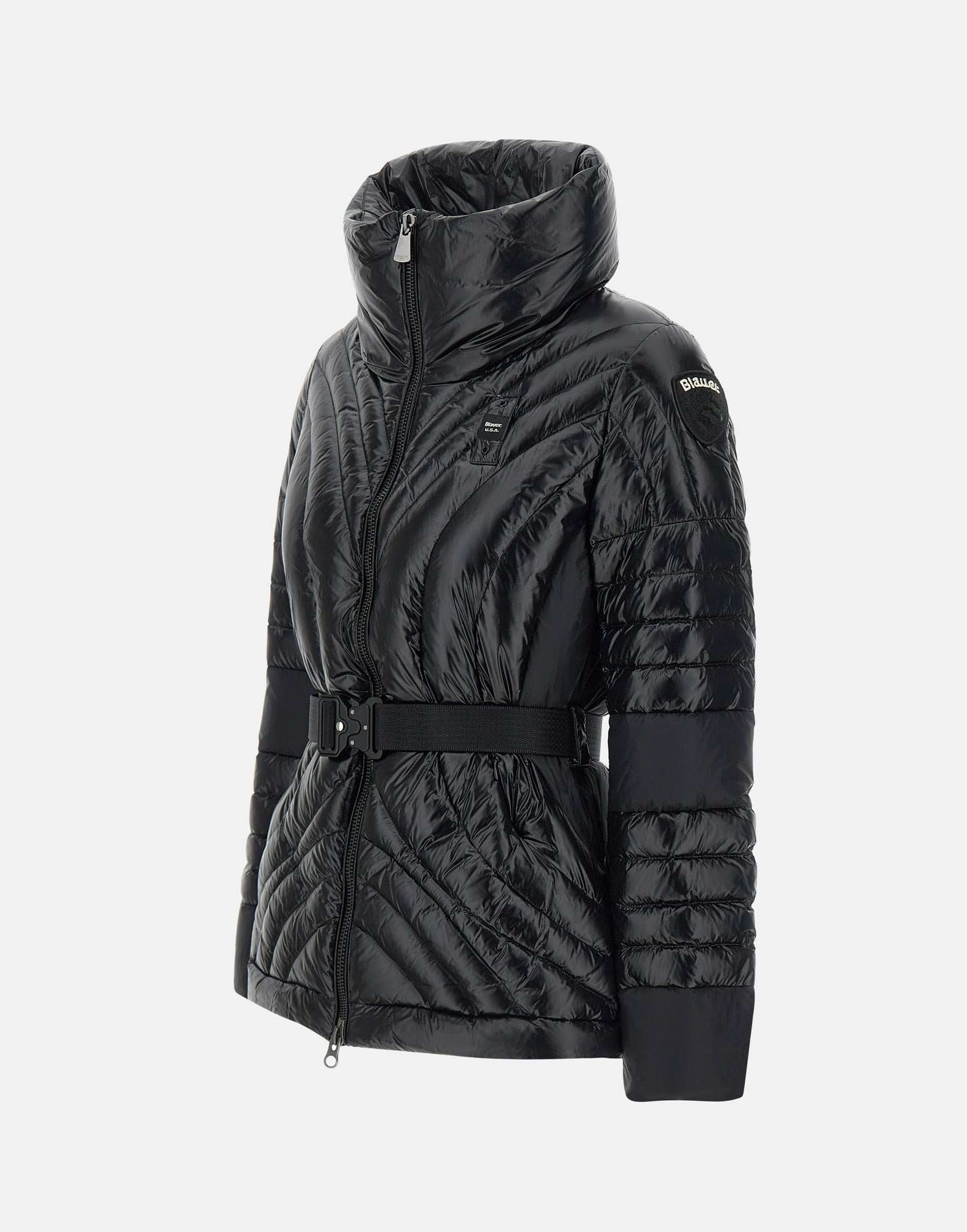 Blauer 24WBLDC03084 Woman Black Coats - Zuklat