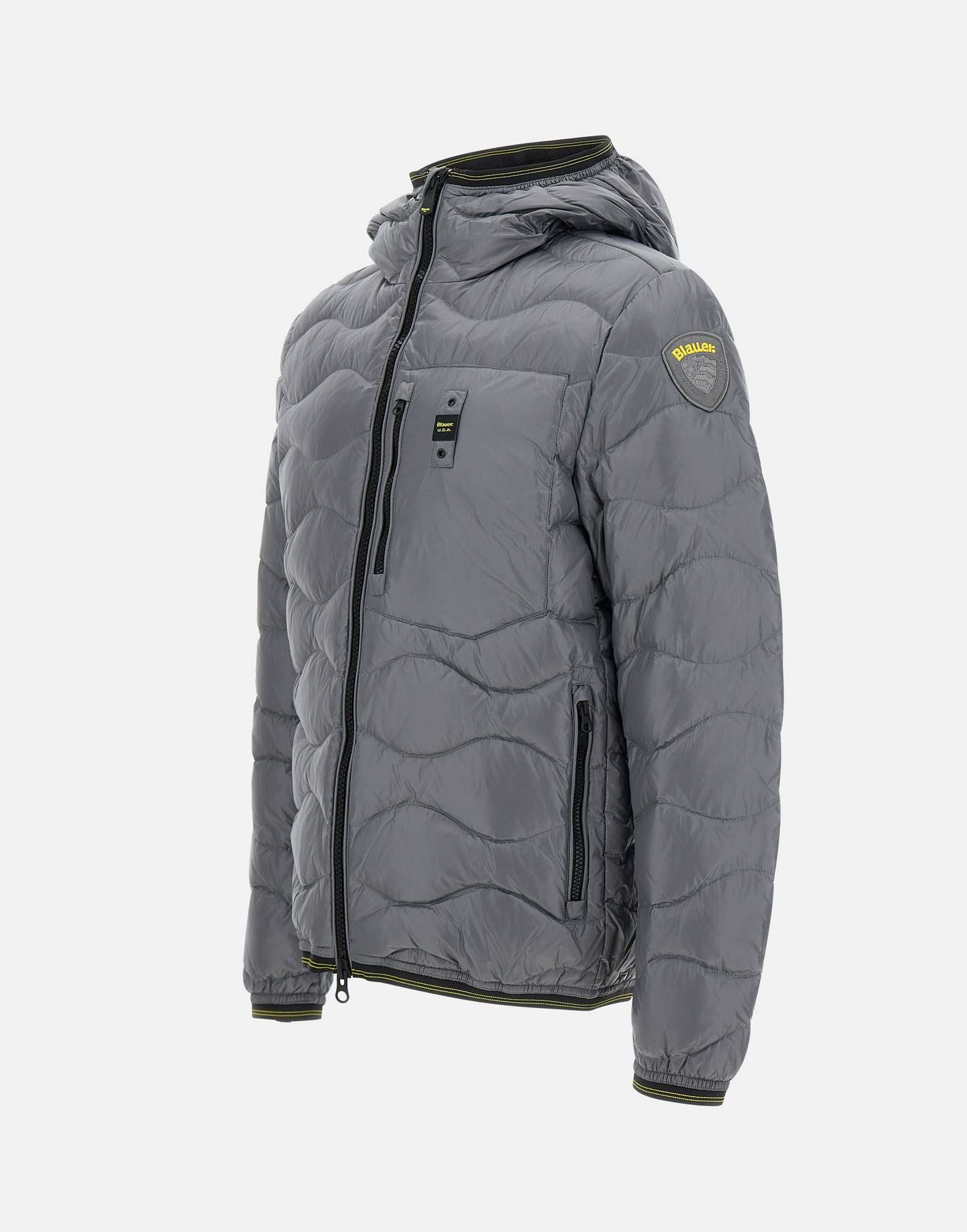 Blauer 24WBLUC03030 Man Grey Coats - Zuklat