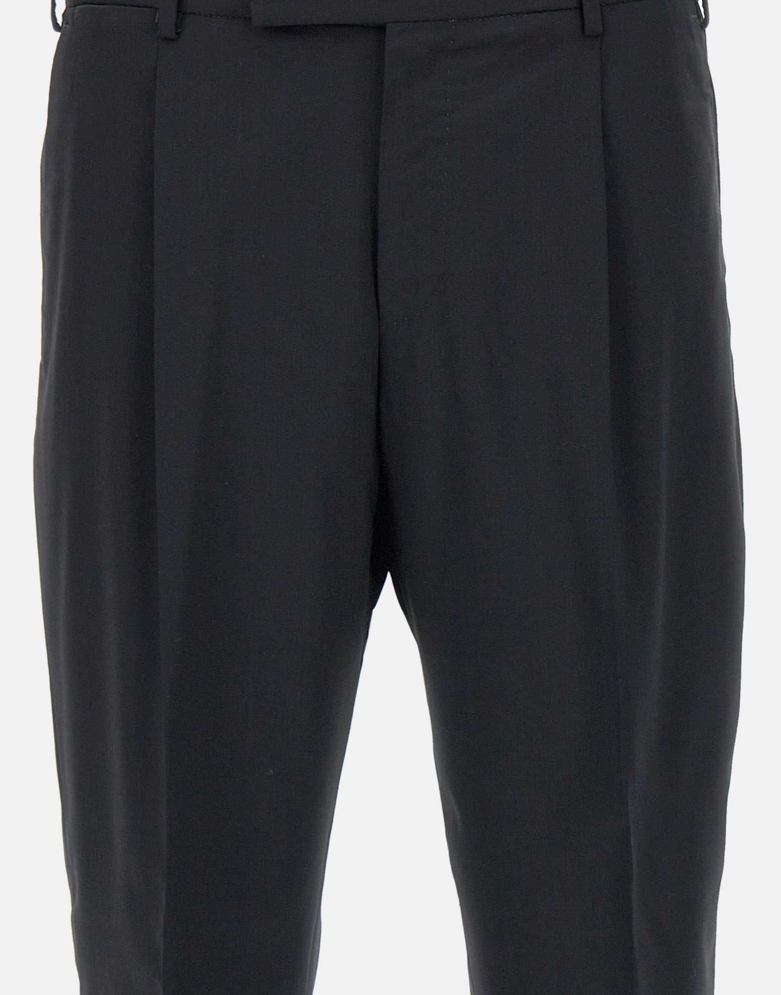 PT Torino CORFZAZ40FWD Man Black Trousers - Zuklat