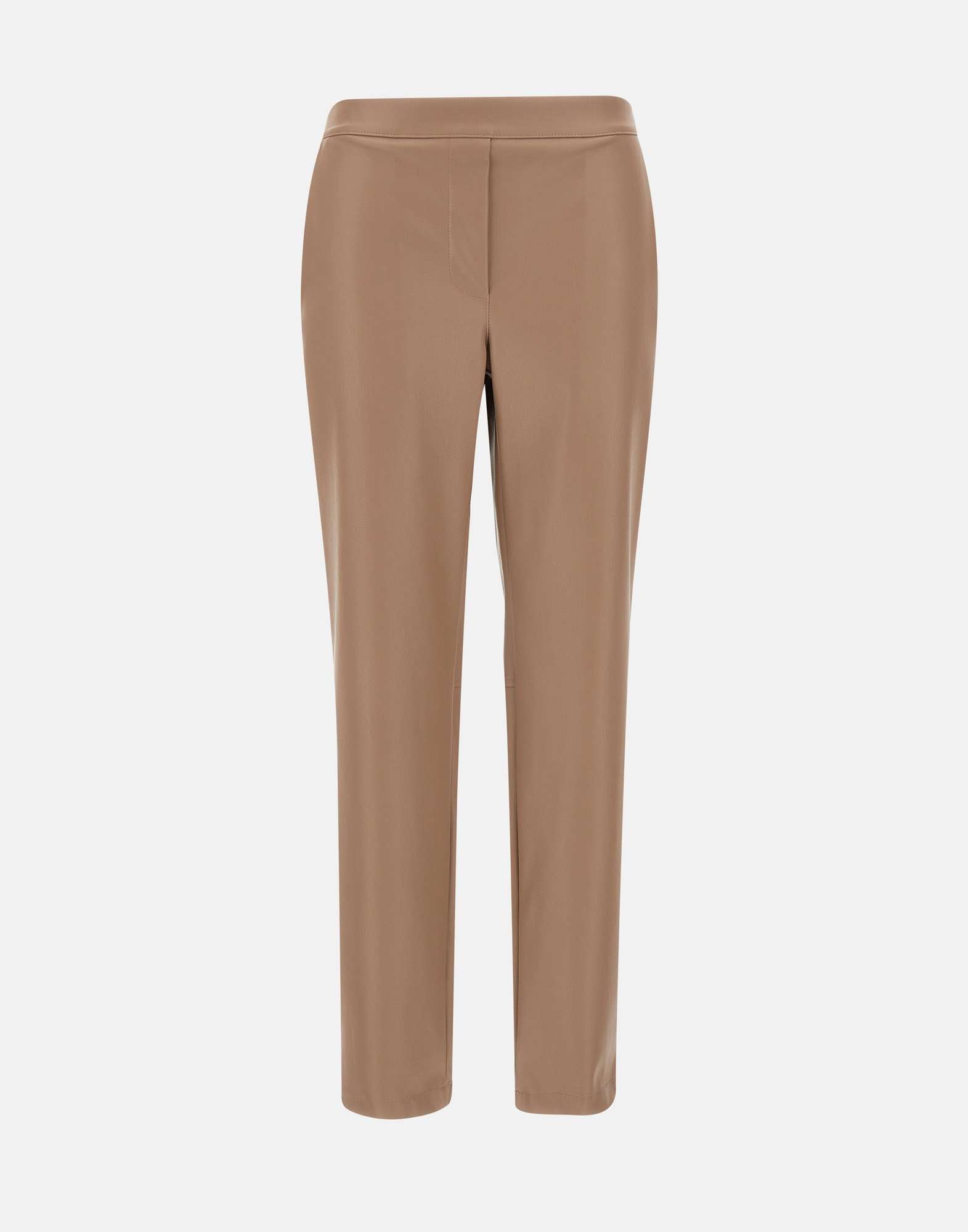 Kaos PI5LE003 Woman Brown Trousers - Zuklat