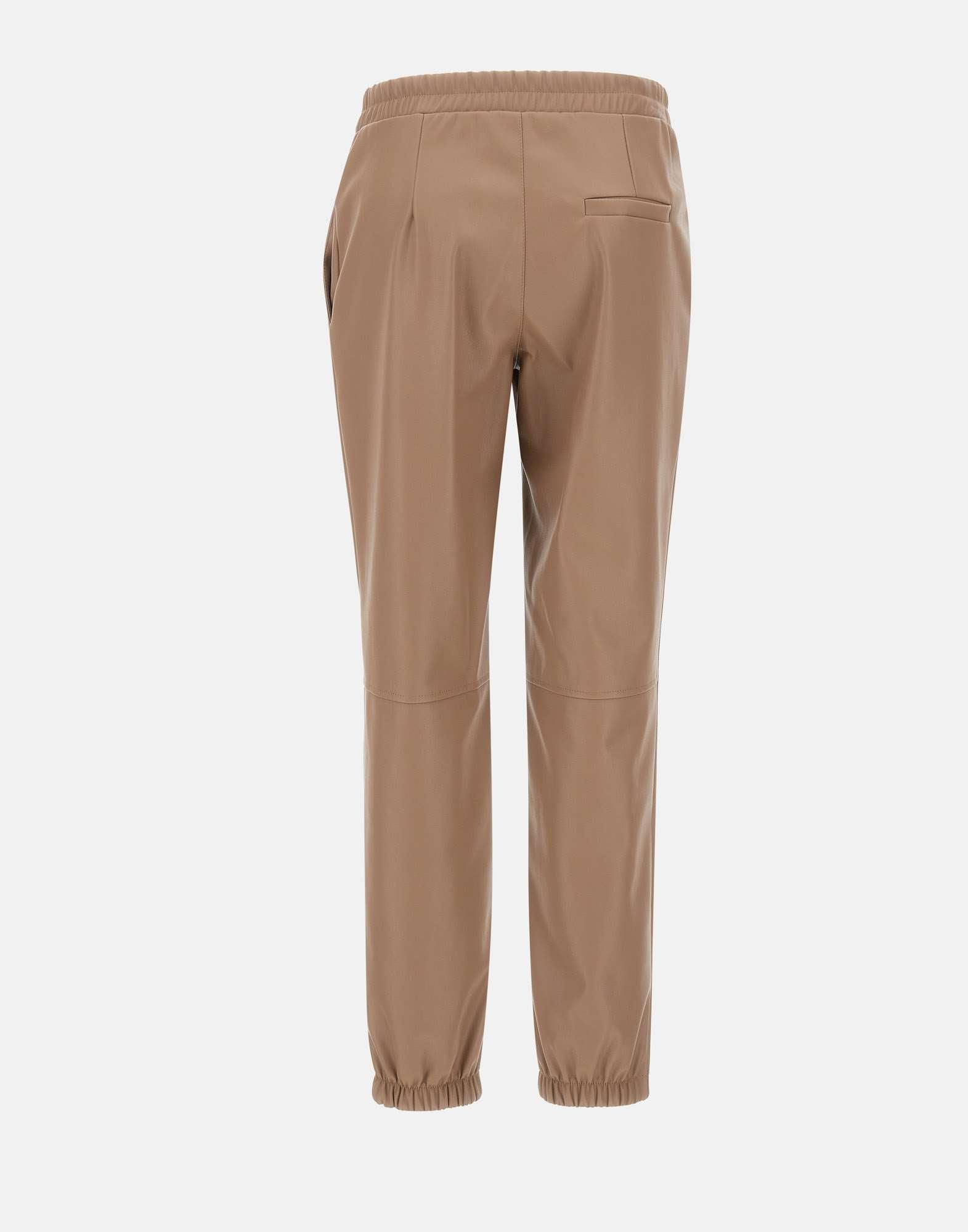 Kaos PI5LE003 Woman Brown Trousers - Zuklat