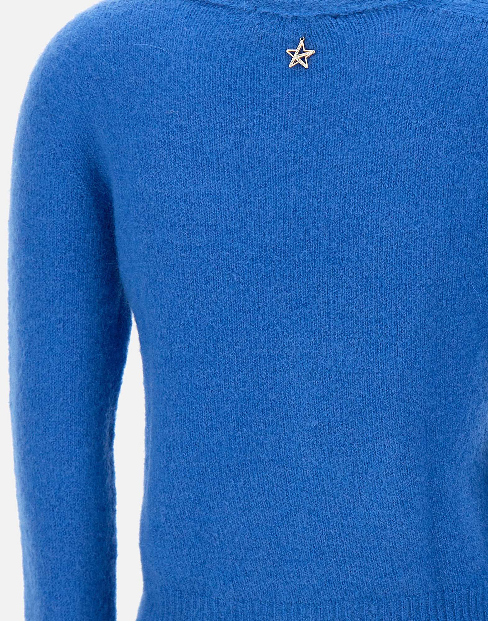 Kaos PIJLT003 Woman Blue Sweaters - Zuklat