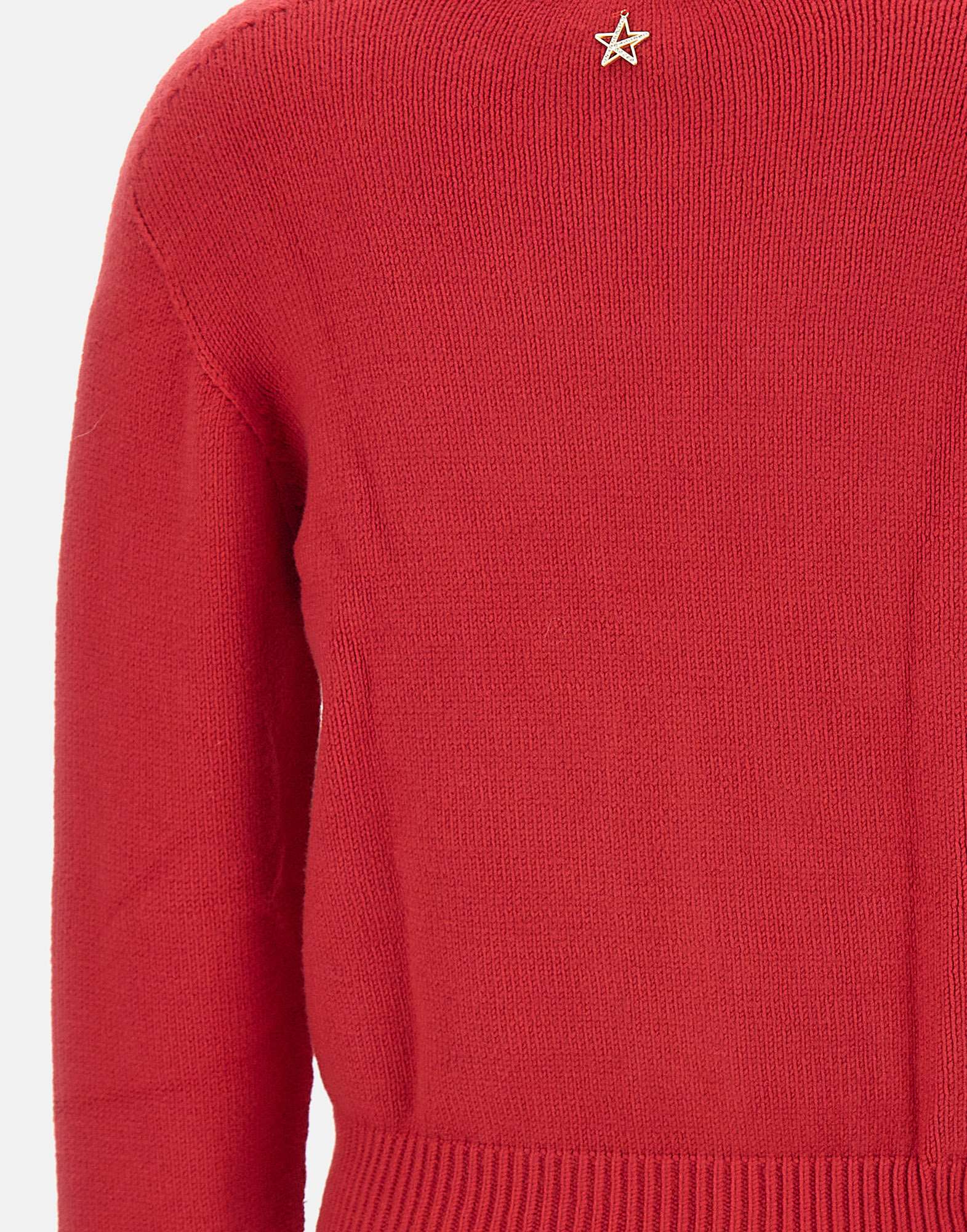 Kaos PIJLT012 Woman Red Sweaters - Zuklat