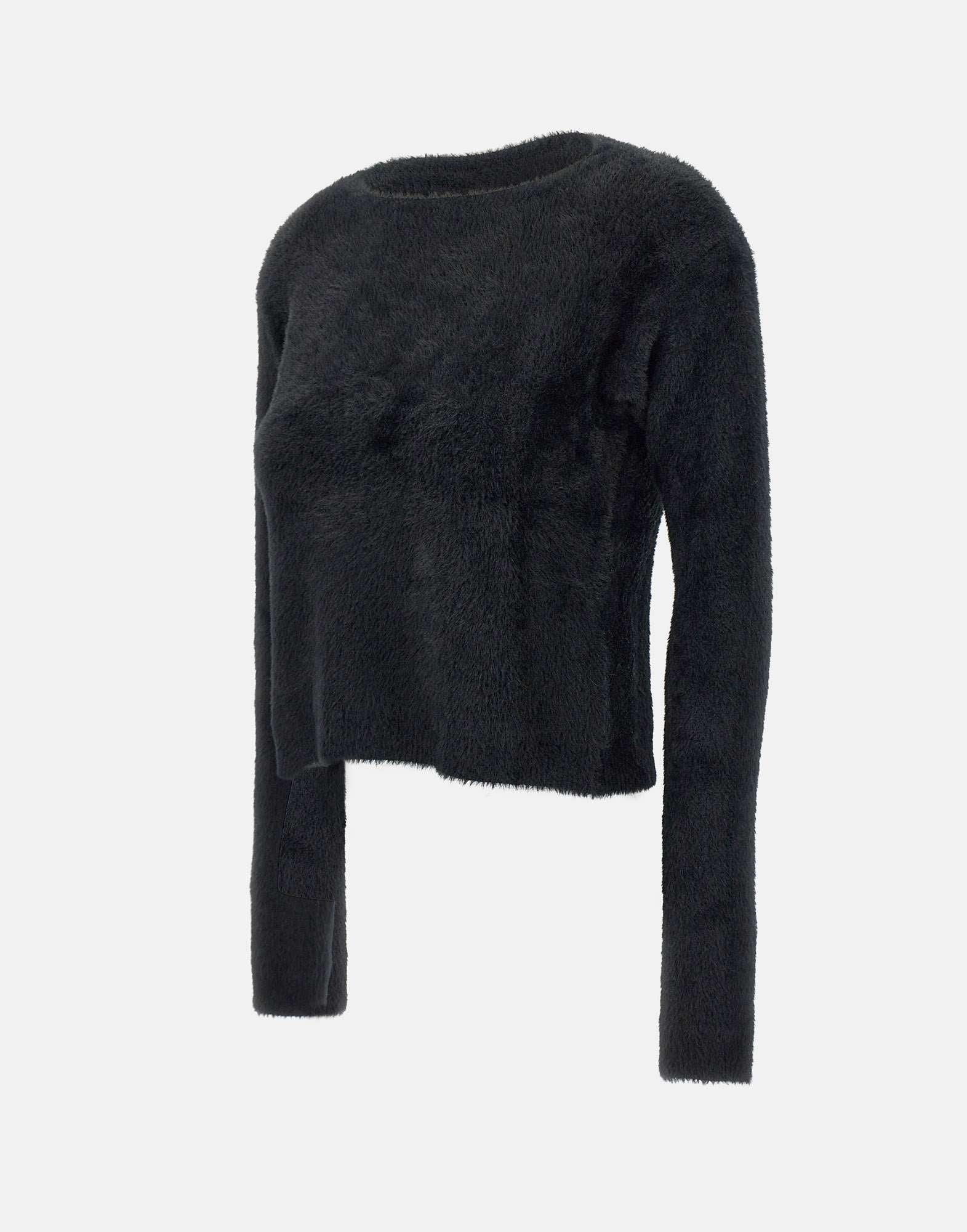 Kaos PIJLT021 Woman Black Sweaters - Zuklat