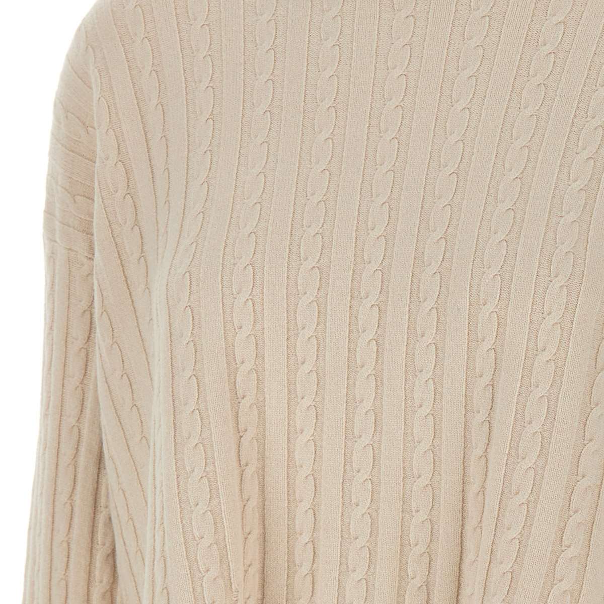 Kaos PIBPT054 Woman Beige Sweaters - Zuklat