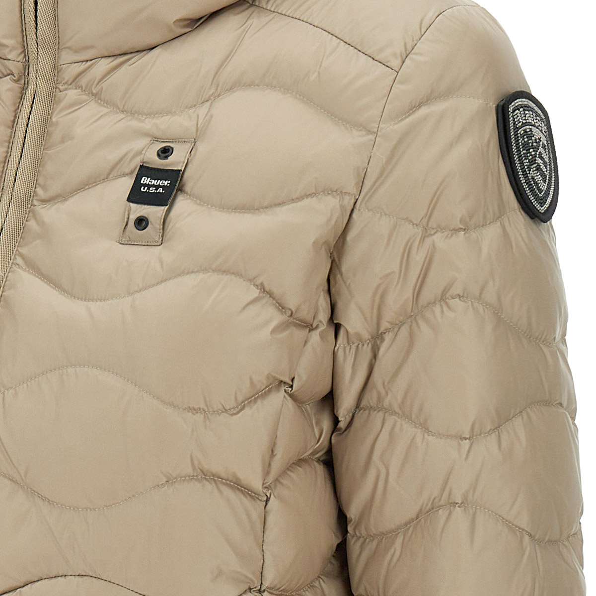 Blauer 24WBLDC03047 Woman Beige Coats - Zuklat