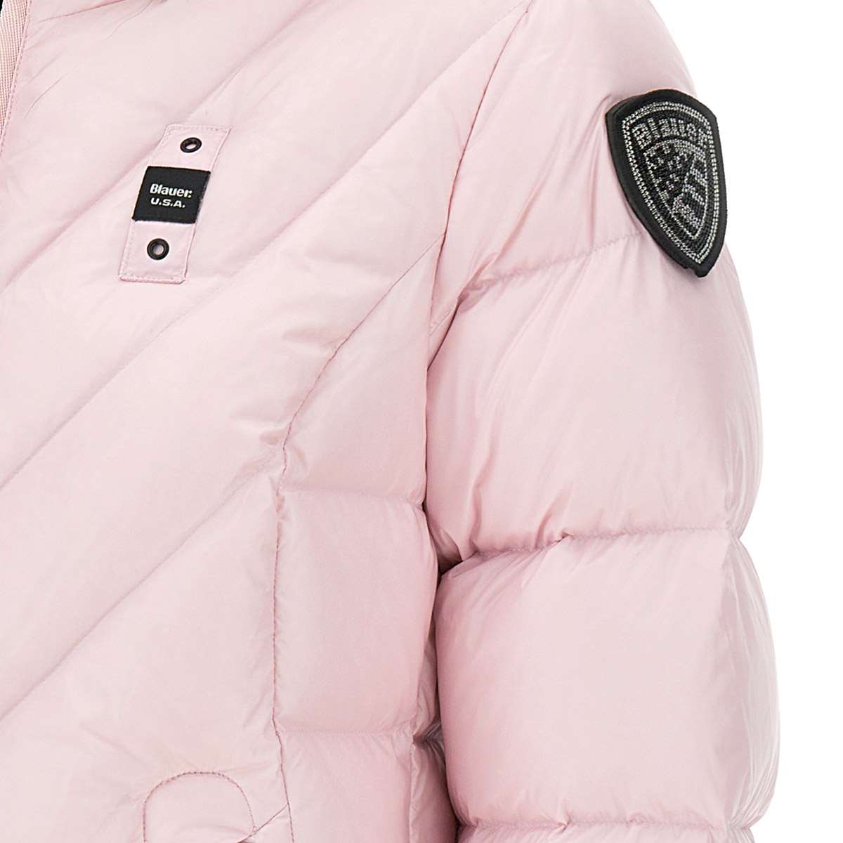 Blauer 24WBLDC03051 Woman Pink Coats - Zuklat