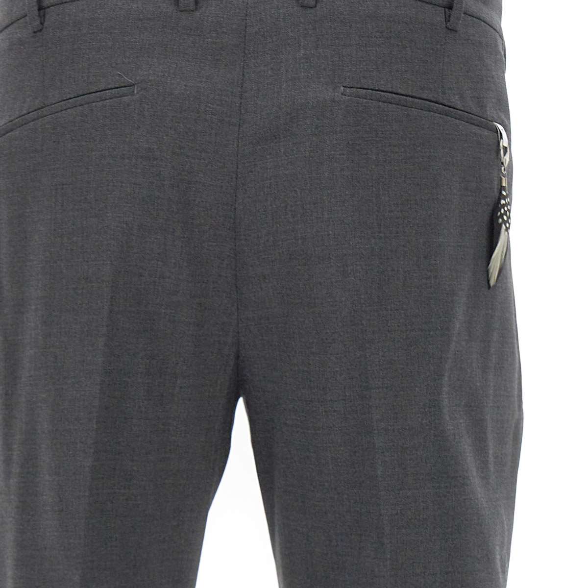 PT Torino COASX0Z00FWD Man Grey Trousers - Zuklat