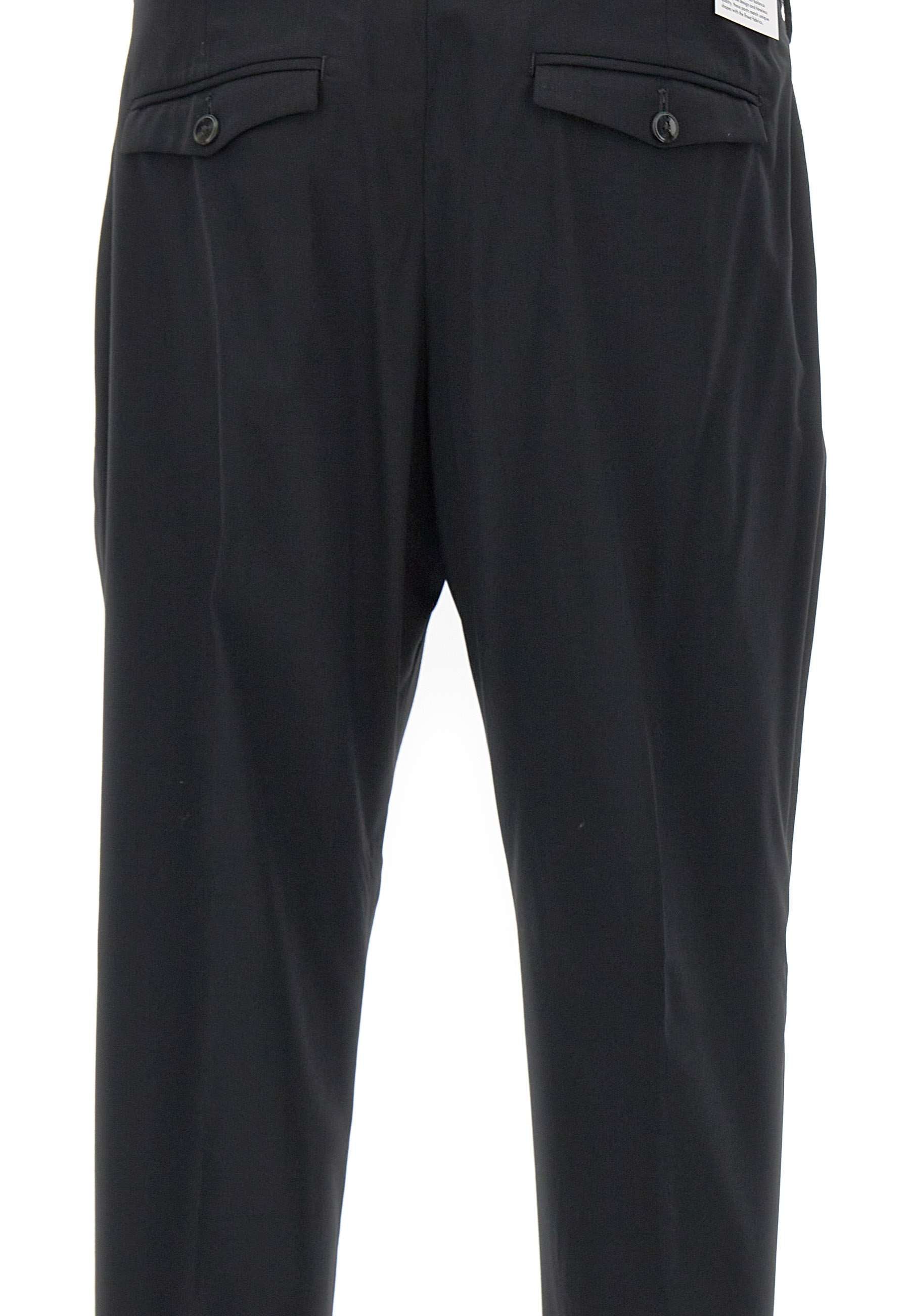 PT Torino CORFZAZ40FWD Man Black Trousers - Zuklat