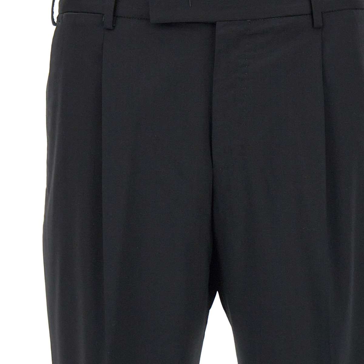 PT Torino CORFZAZ40FWD Man Black Trousers - Zuklat