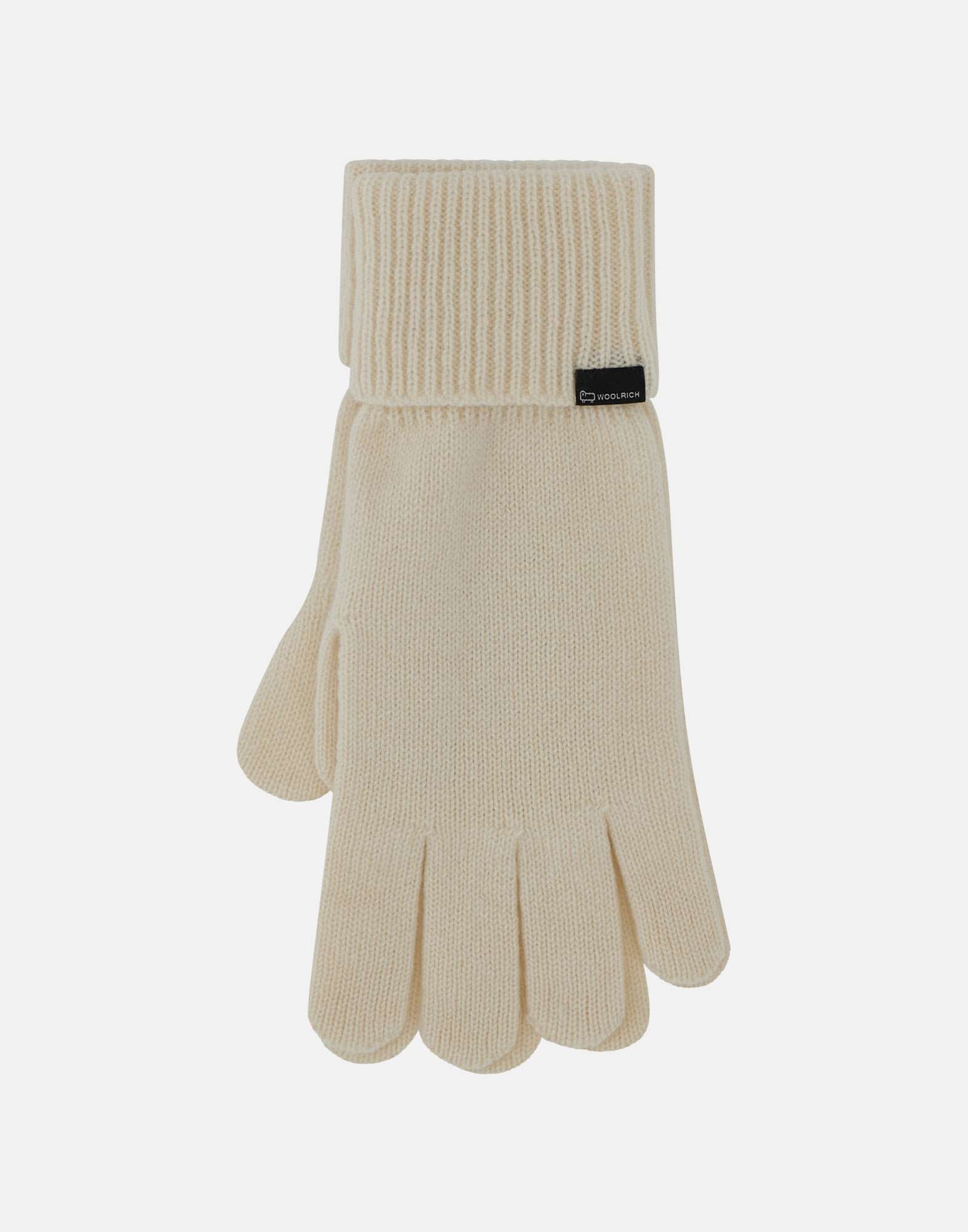 Woolrich CFWWAC0179 Woman White Gloves - Zuklat