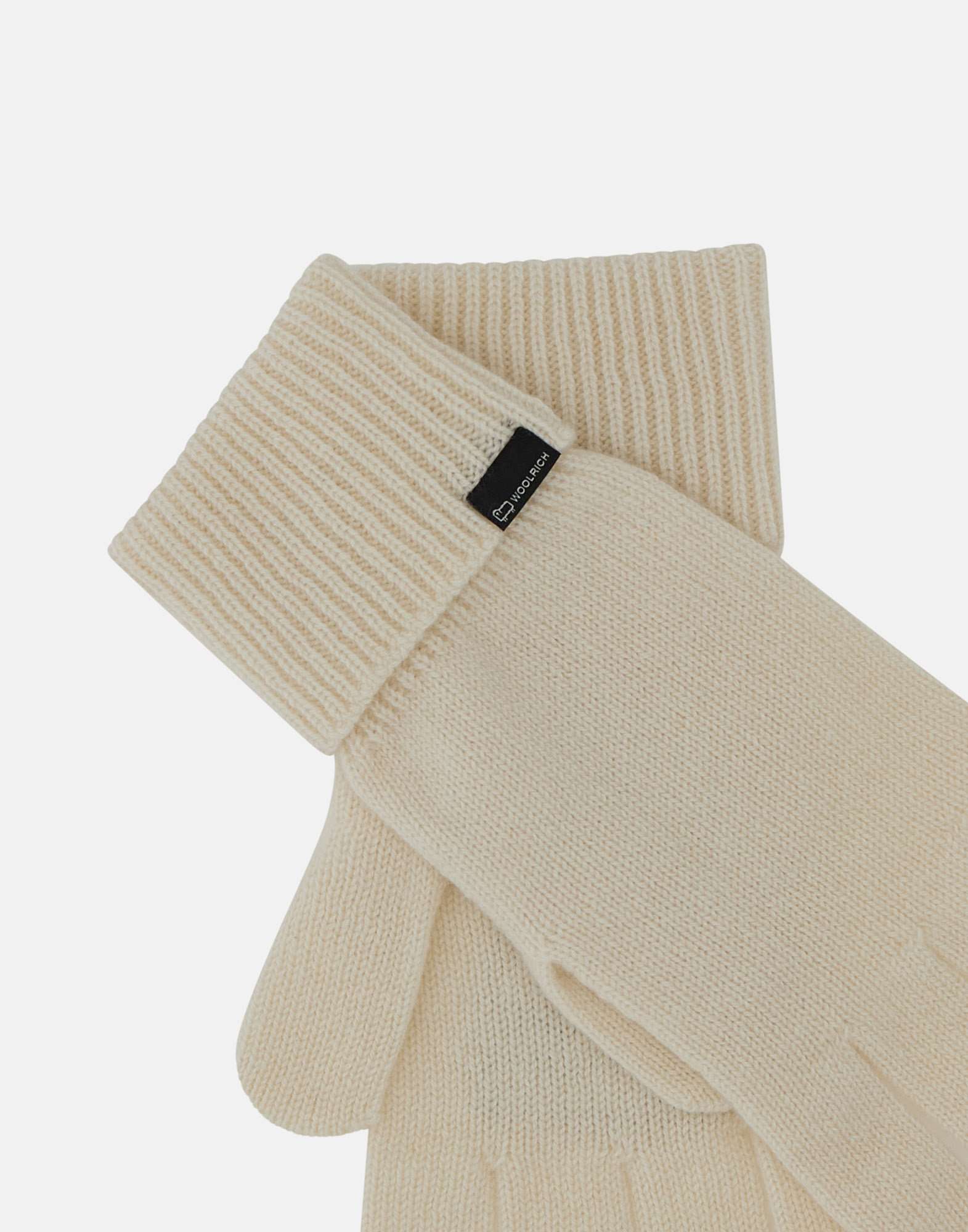 Woolrich CFWWAC0179 Woman White Gloves - Zuklat