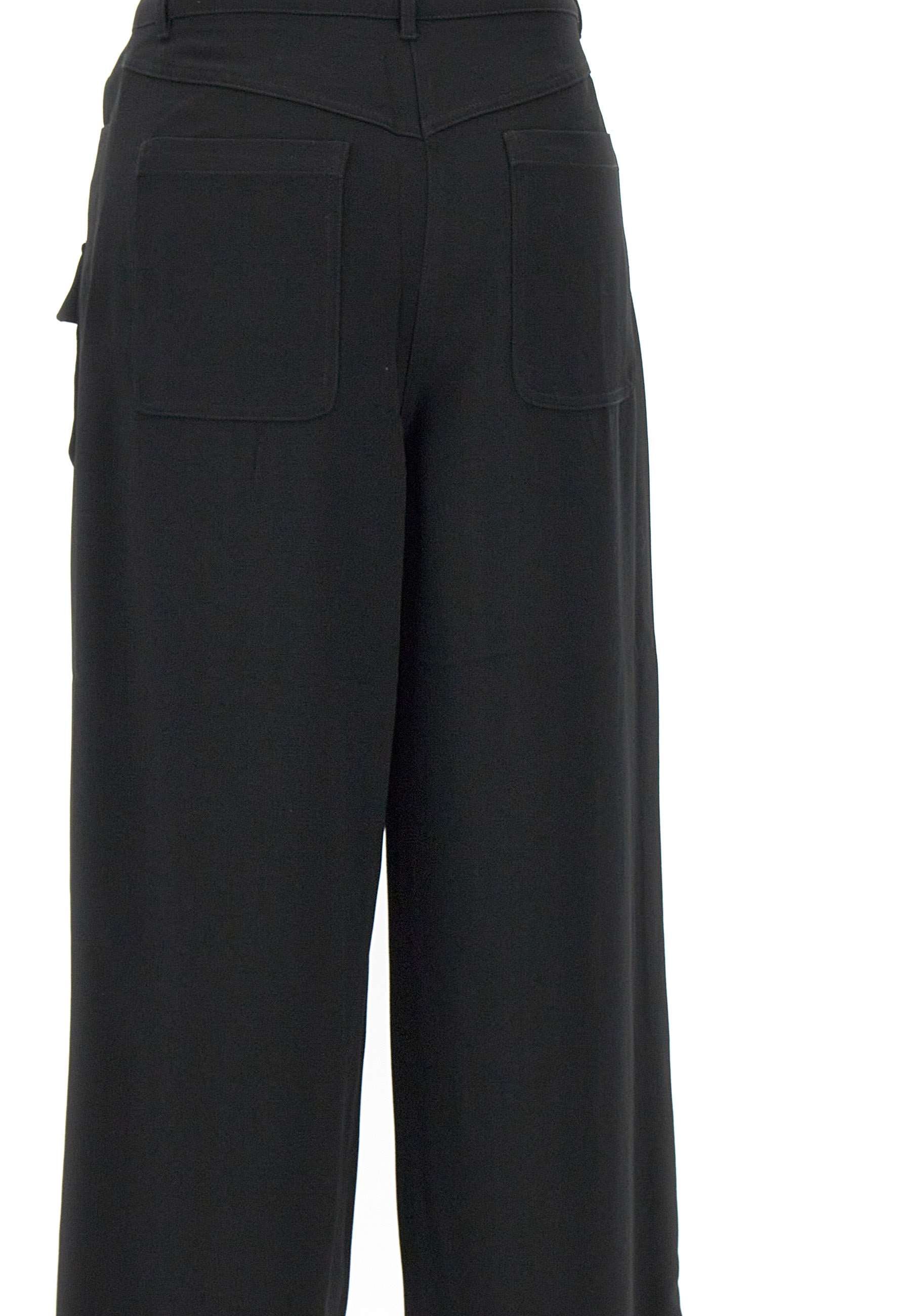 REMAIN 502082 Woman Black Trousers - Zuklat