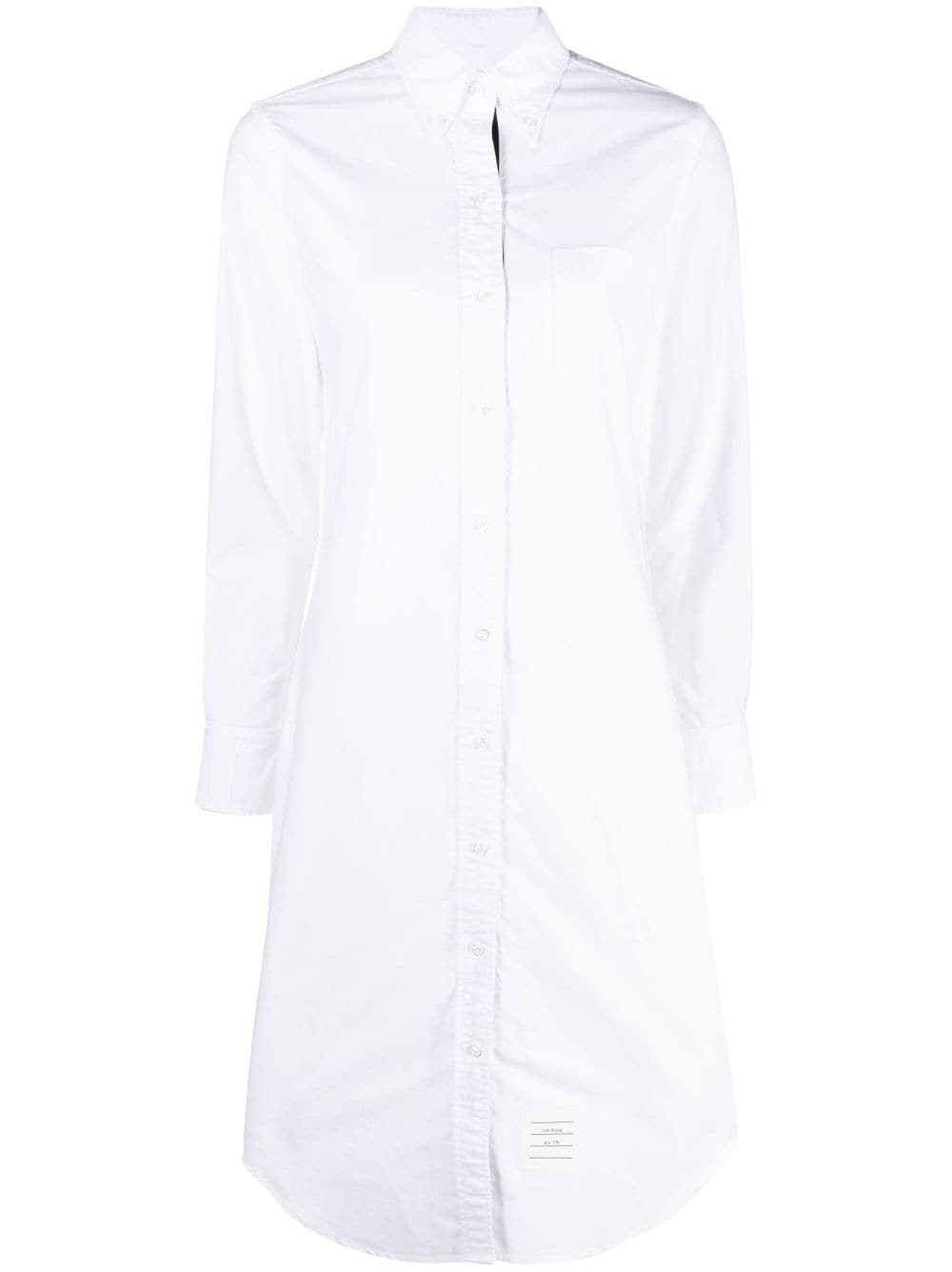 Thom Browne FDS001E Woman White Dresses - Zuklat