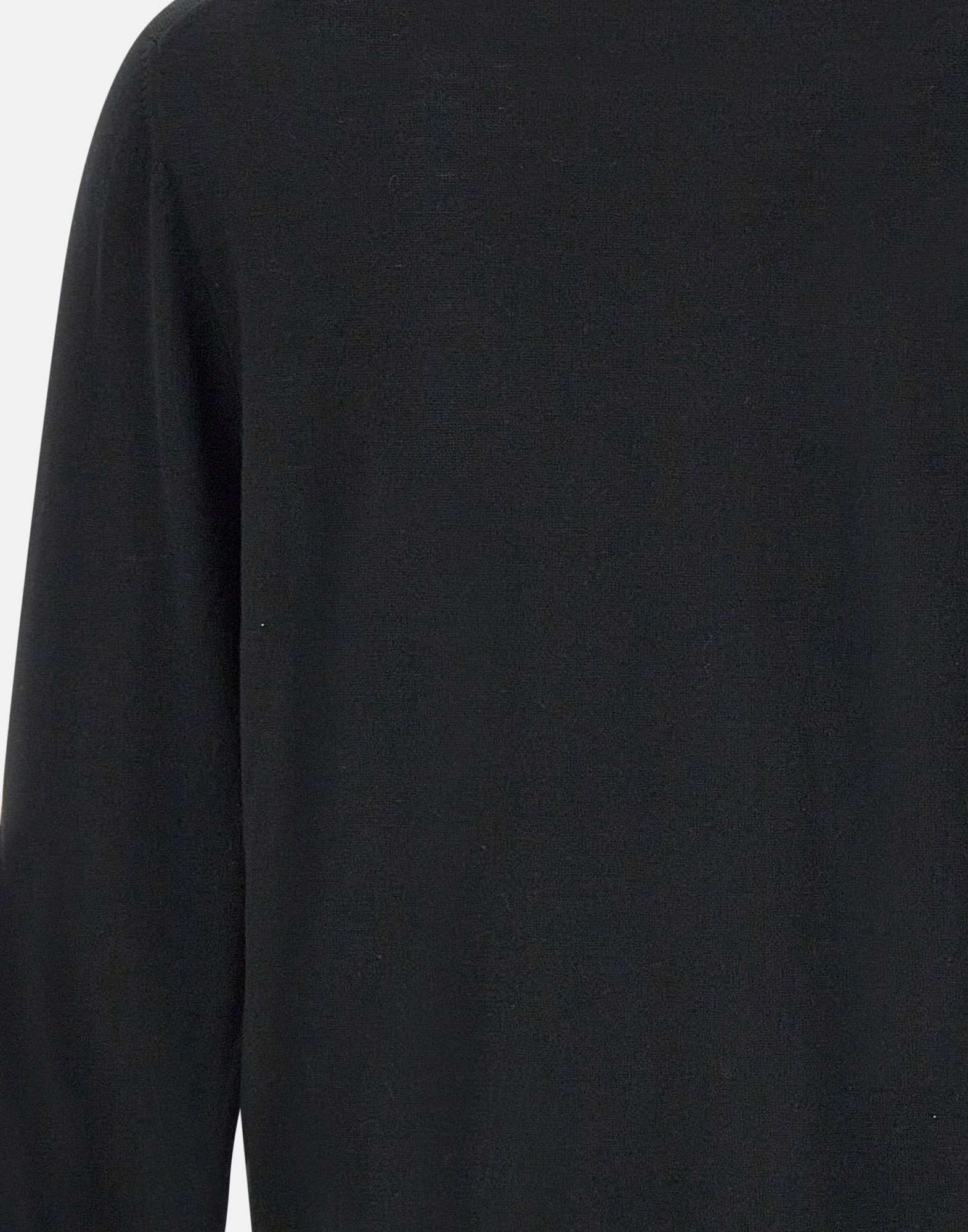 Lardini IVLMML260 Man Black Sweaters - Zuklat