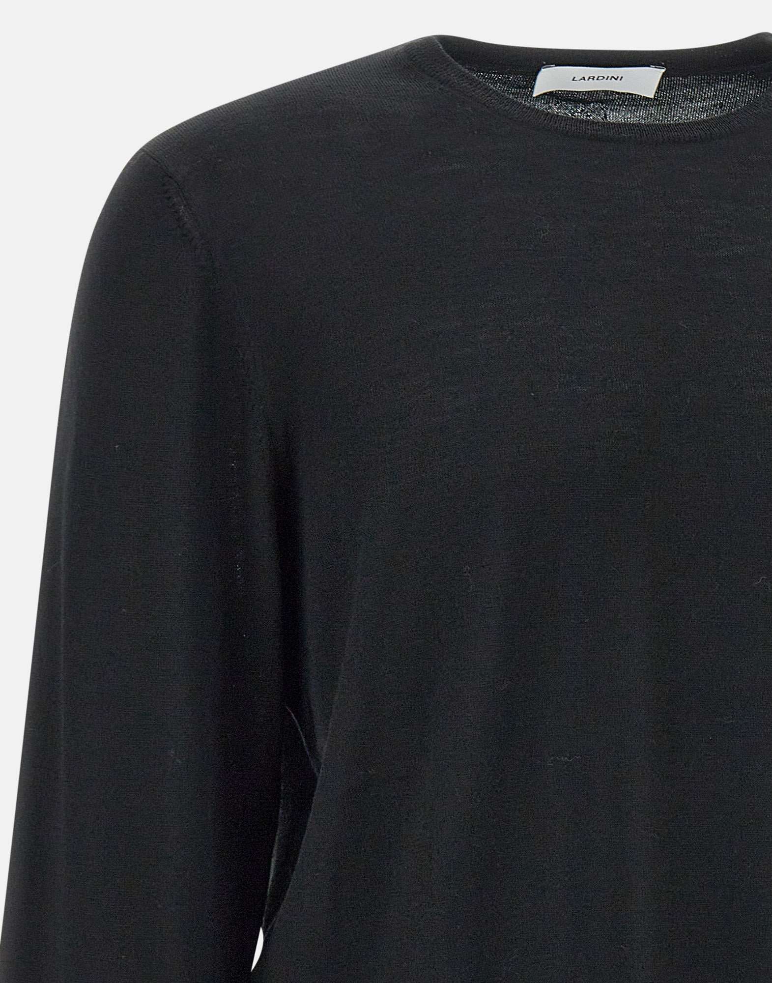 Lardini IVLMML260 Man Black Sweaters - Zuklat