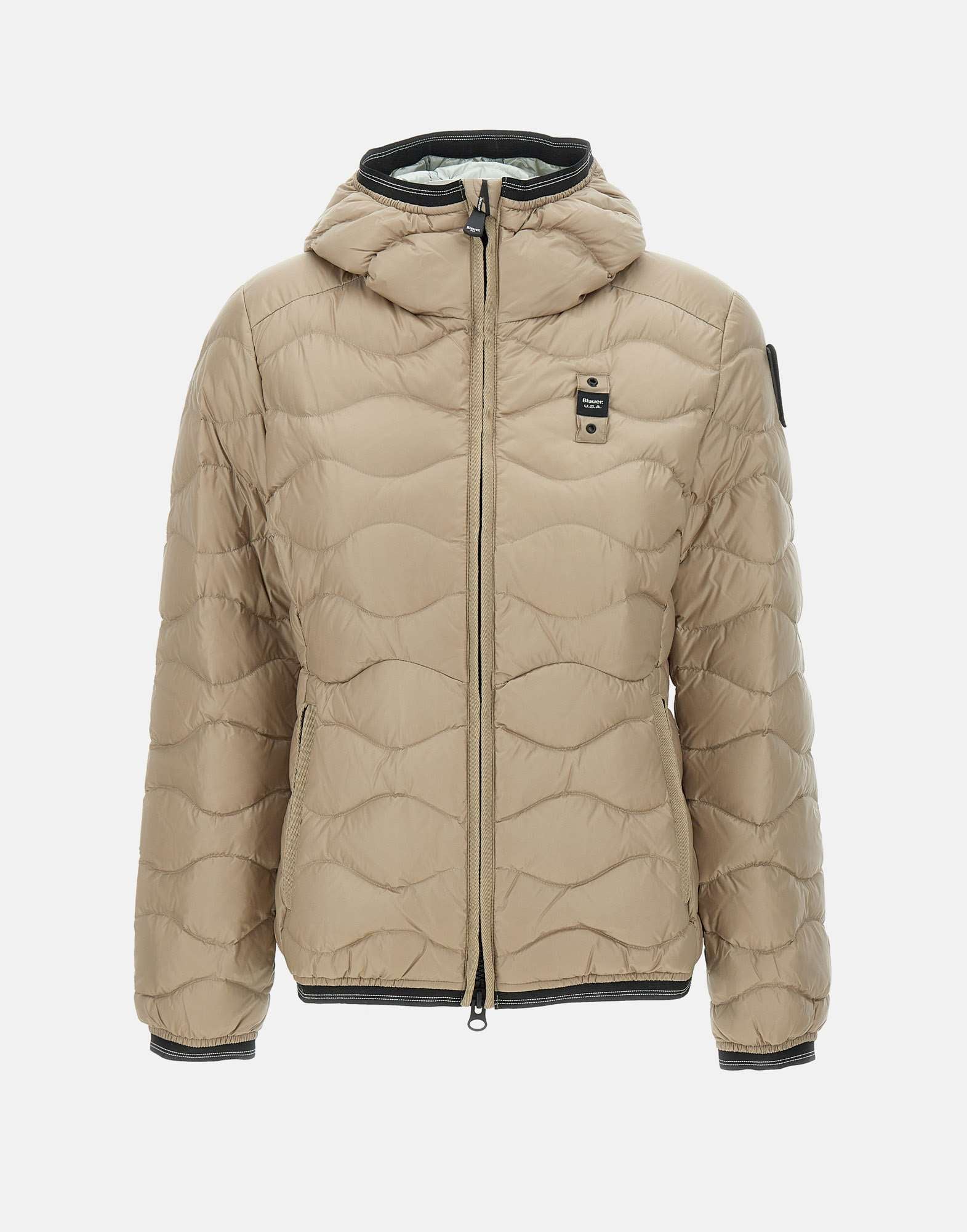 Blauer 24WBLDC03047 Woman Beige Coats - Zuklat