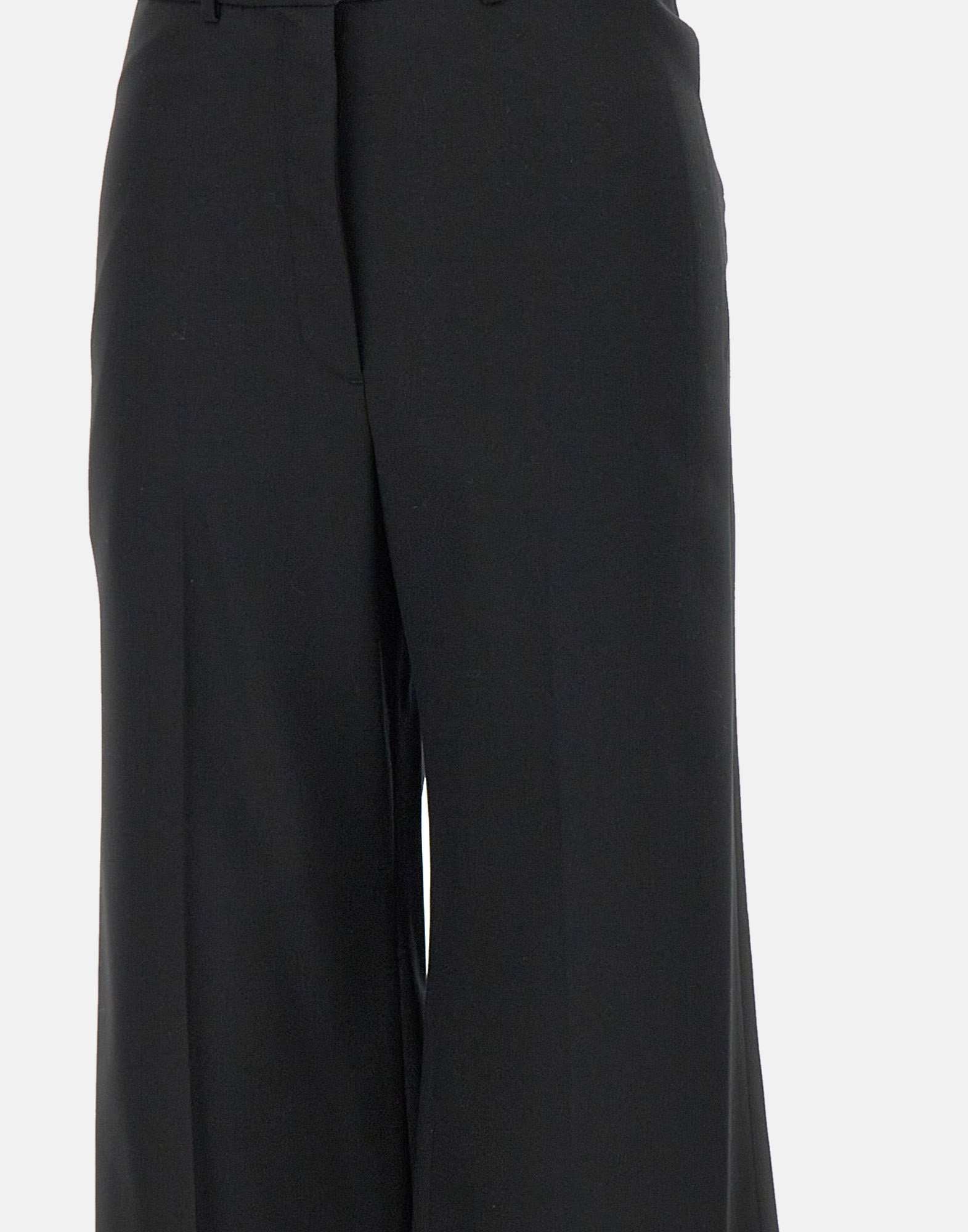 Low Classic LOW24SMPT040 Woman Black Trousers - Zuklat