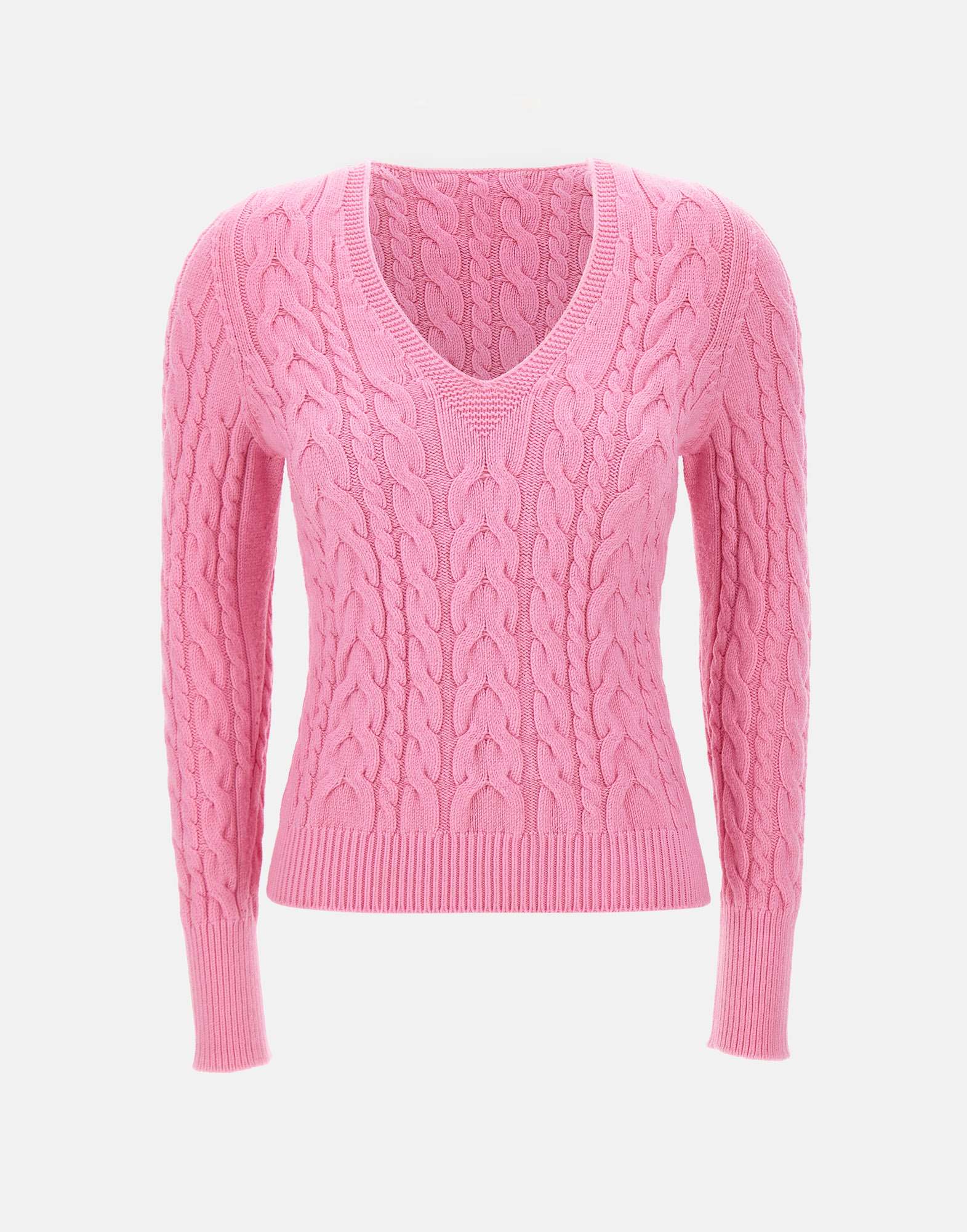 Kaos PIJLT015 Woman Pink Sweaters - Zuklat