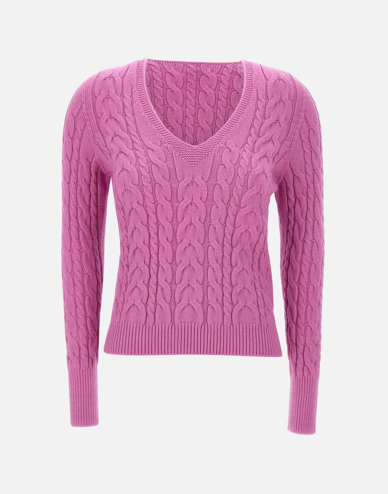 Kaos PIJLT015 Woman Fuchsia Sweaters - Zuklat