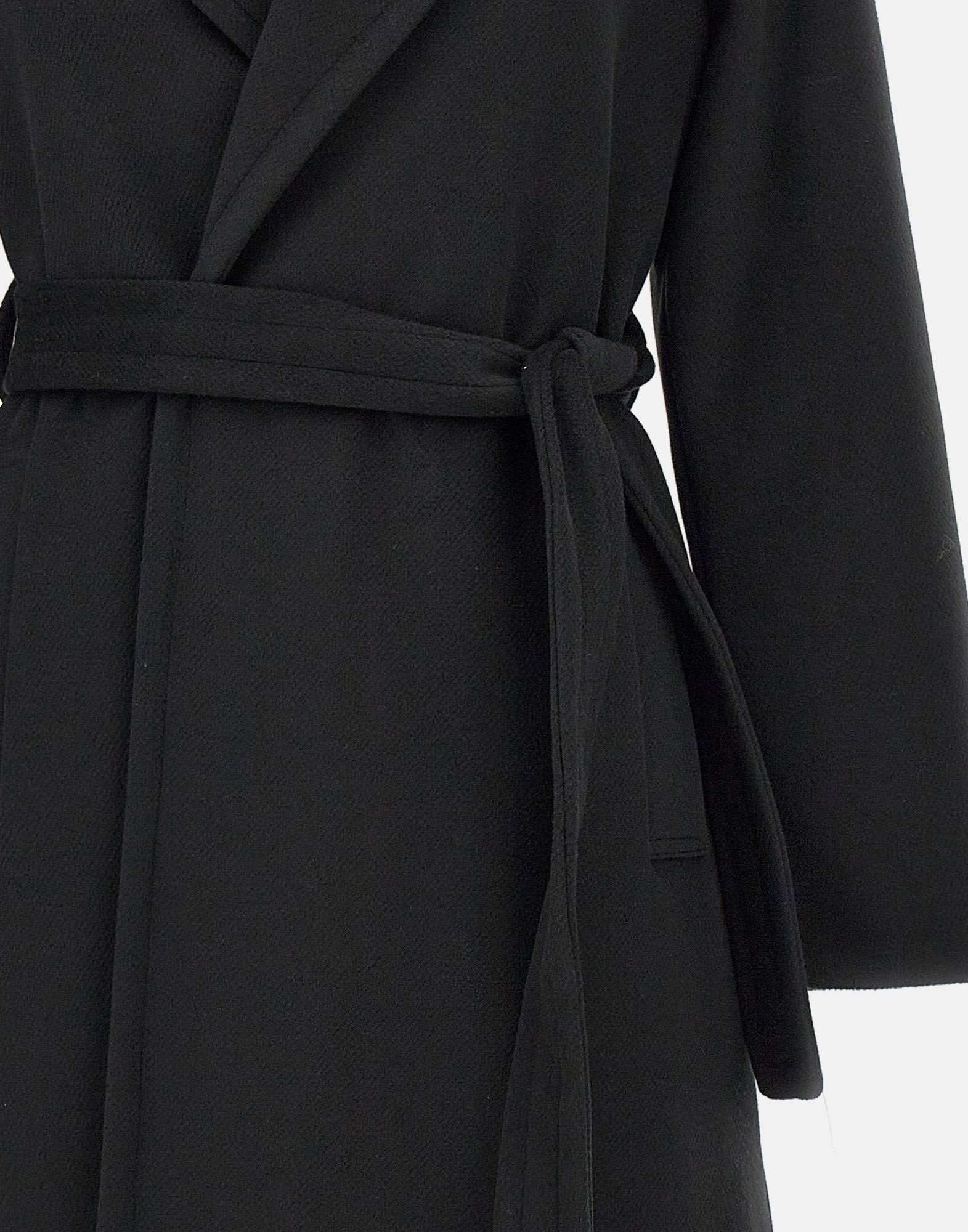 Kaos QIJMR003 Woman Black Coats - Zuklat