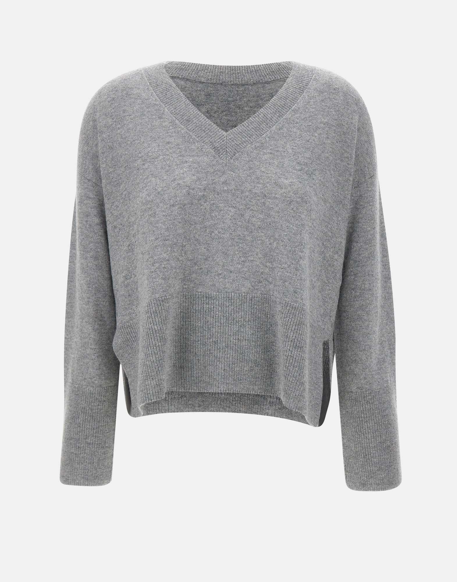 Kaos QI5KT008 Woman Grey Sweaters - Zuklat