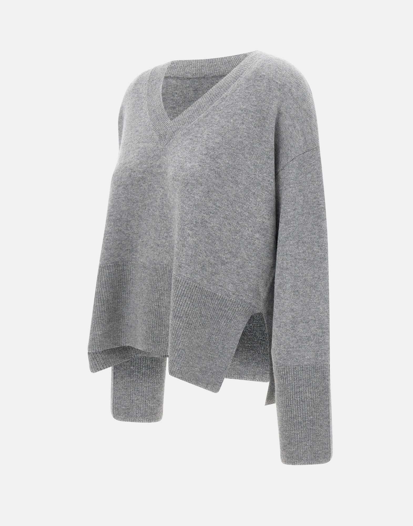 Kaos QI5KT008 Woman Grey Sweaters - Zuklat