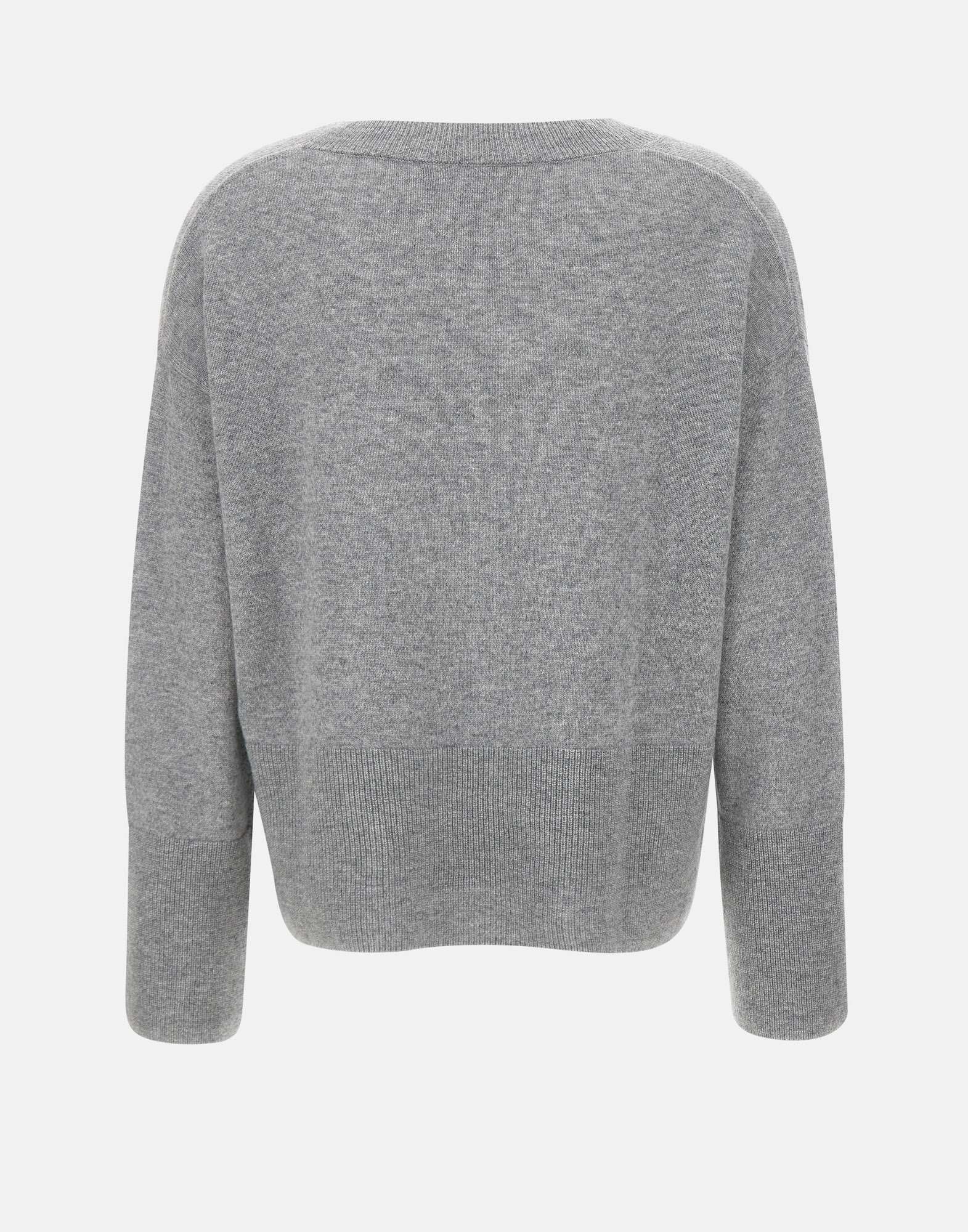 Kaos QI5KT008 Woman Grey Sweaters - Zuklat