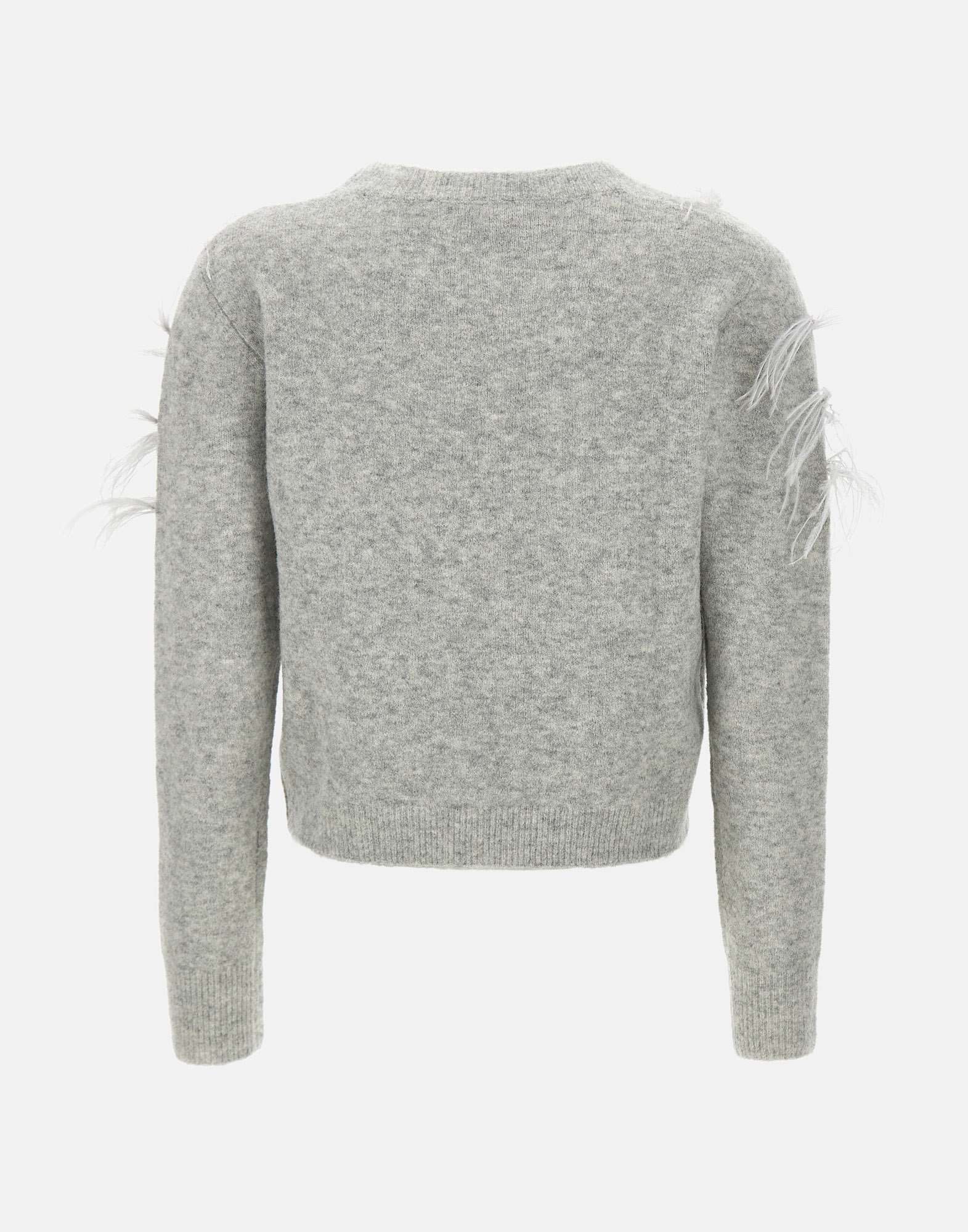 Kaos PIJNT016 Woman Grey Sweaters - Zuklat