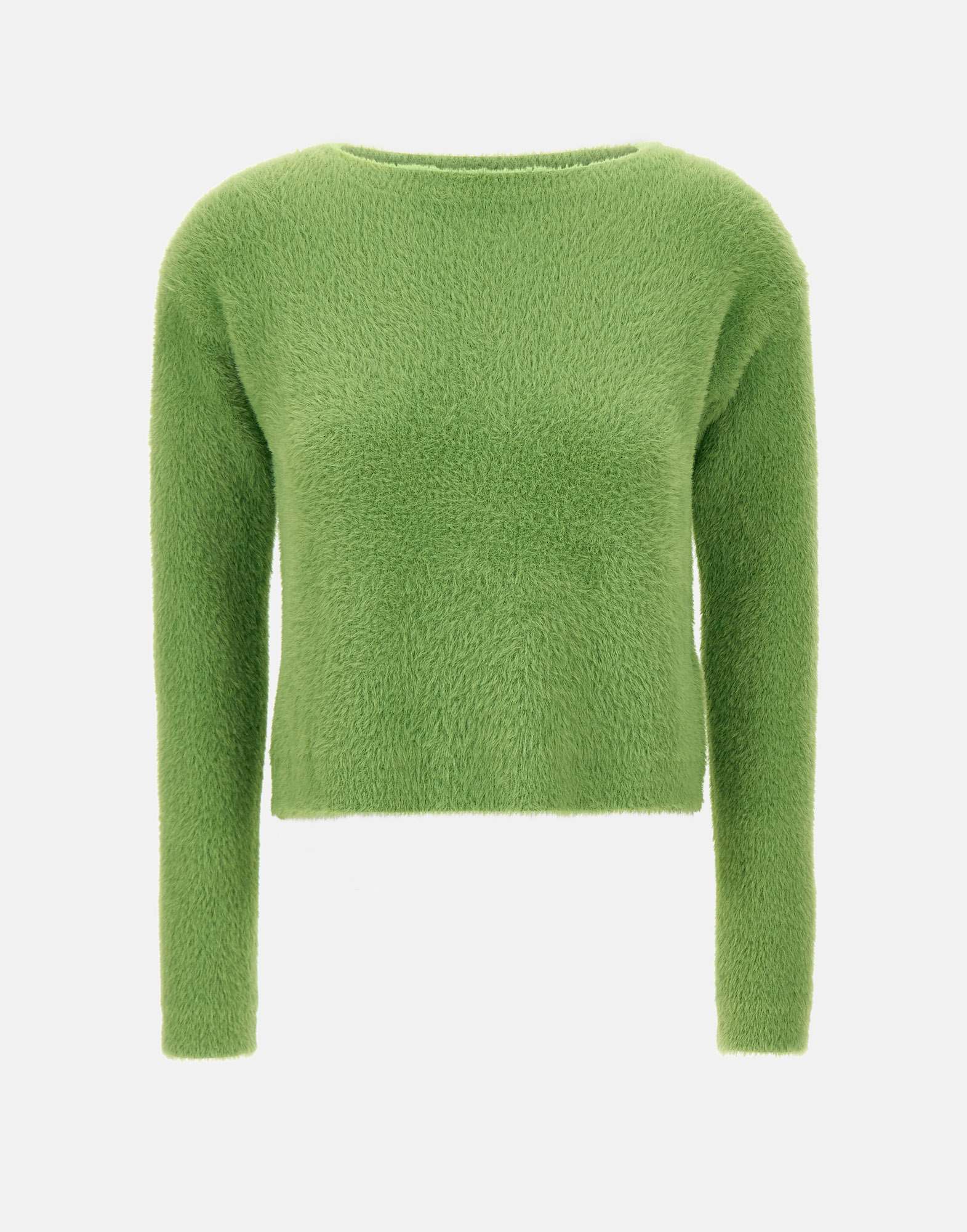 Kaos PIJLT021 Woman Green Sweaters - Zuklat