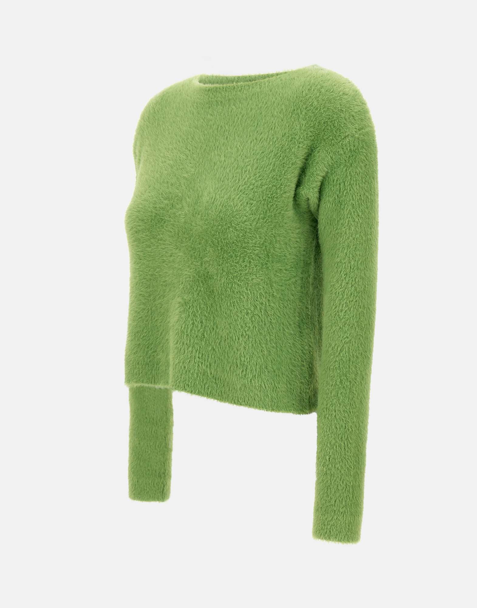 Kaos PIJLT021 Woman Green Sweaters - Zuklat