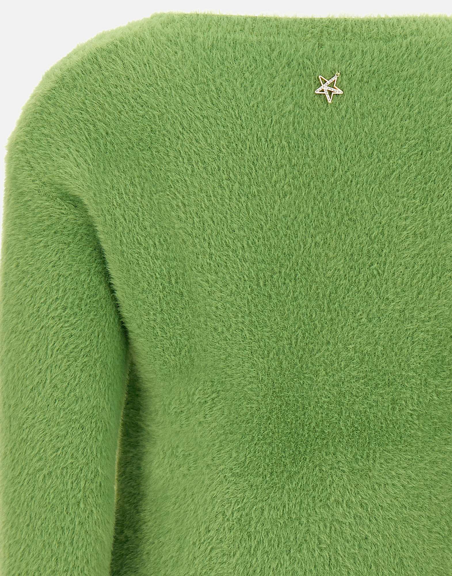 Kaos PIJLT021 Woman Green Sweaters - Zuklat