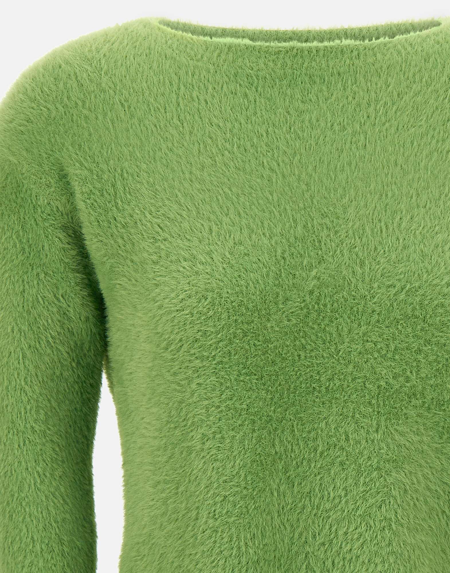 Kaos PIJLT021 Woman Green Sweaters - Zuklat